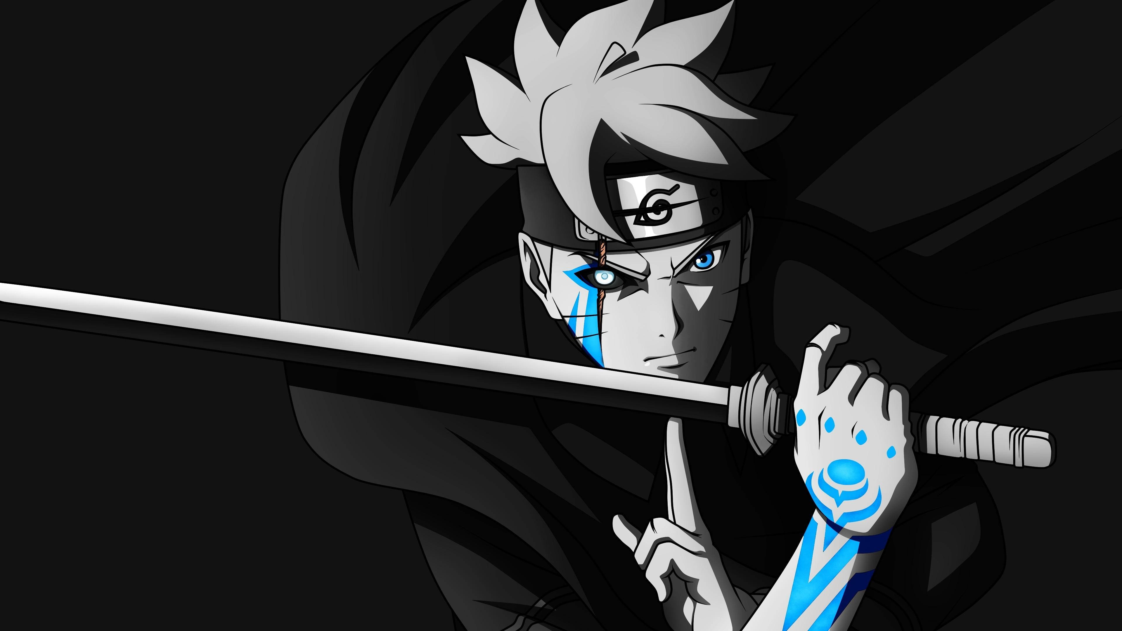 Boruto Negro Anime Fondos de pantalla