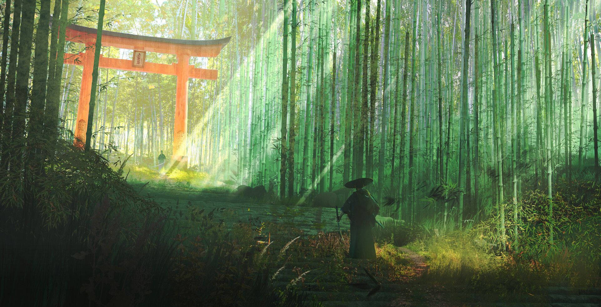 Bosque de Bambú Arashiyama 4K Kioto Fondos de pantalla