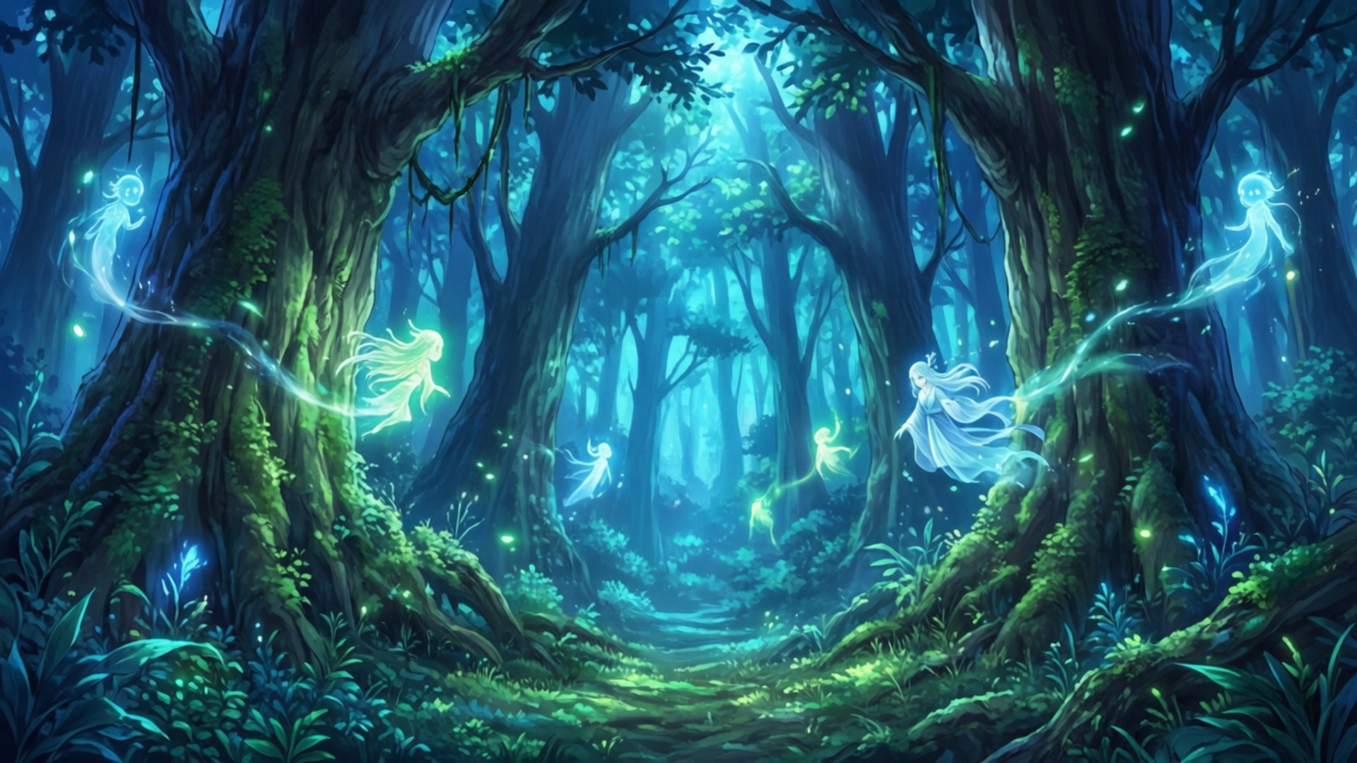 Bosque Espiritual Fondos de pantalla