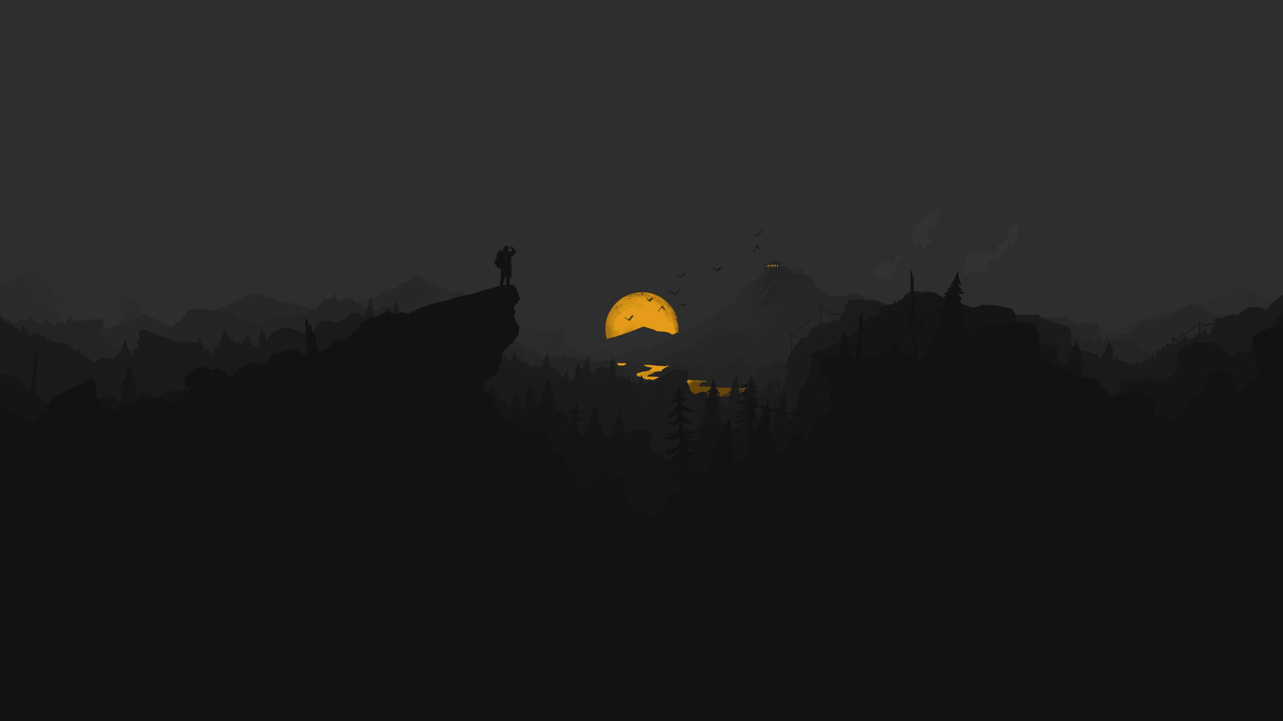 Bosque Negro Genial Fondos de pantalla
