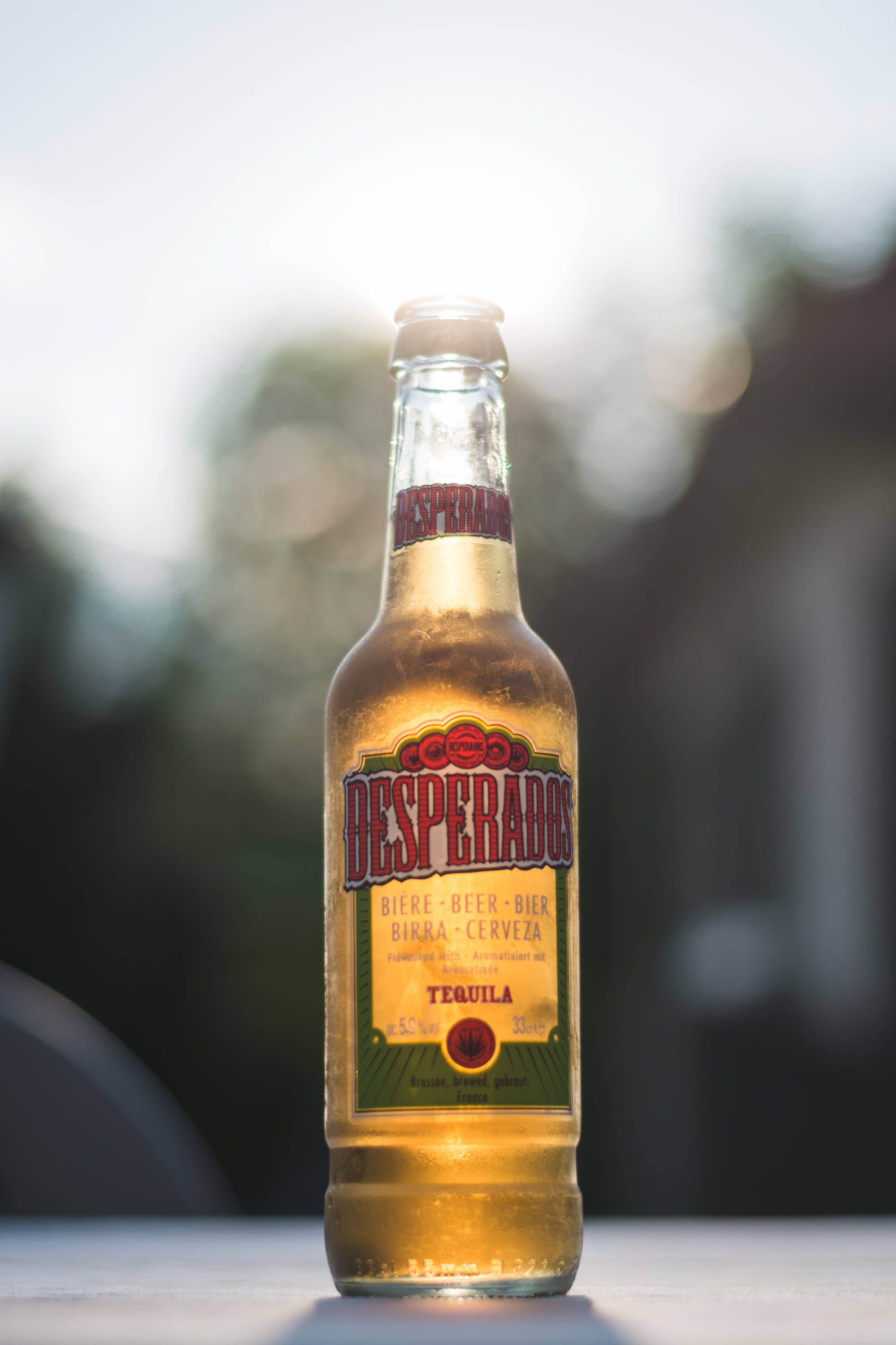 Botella de tequila Desperados Fondos de pantalla