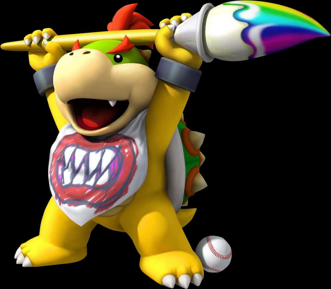 Bowser Béisbol Furia Fondos de pantalla