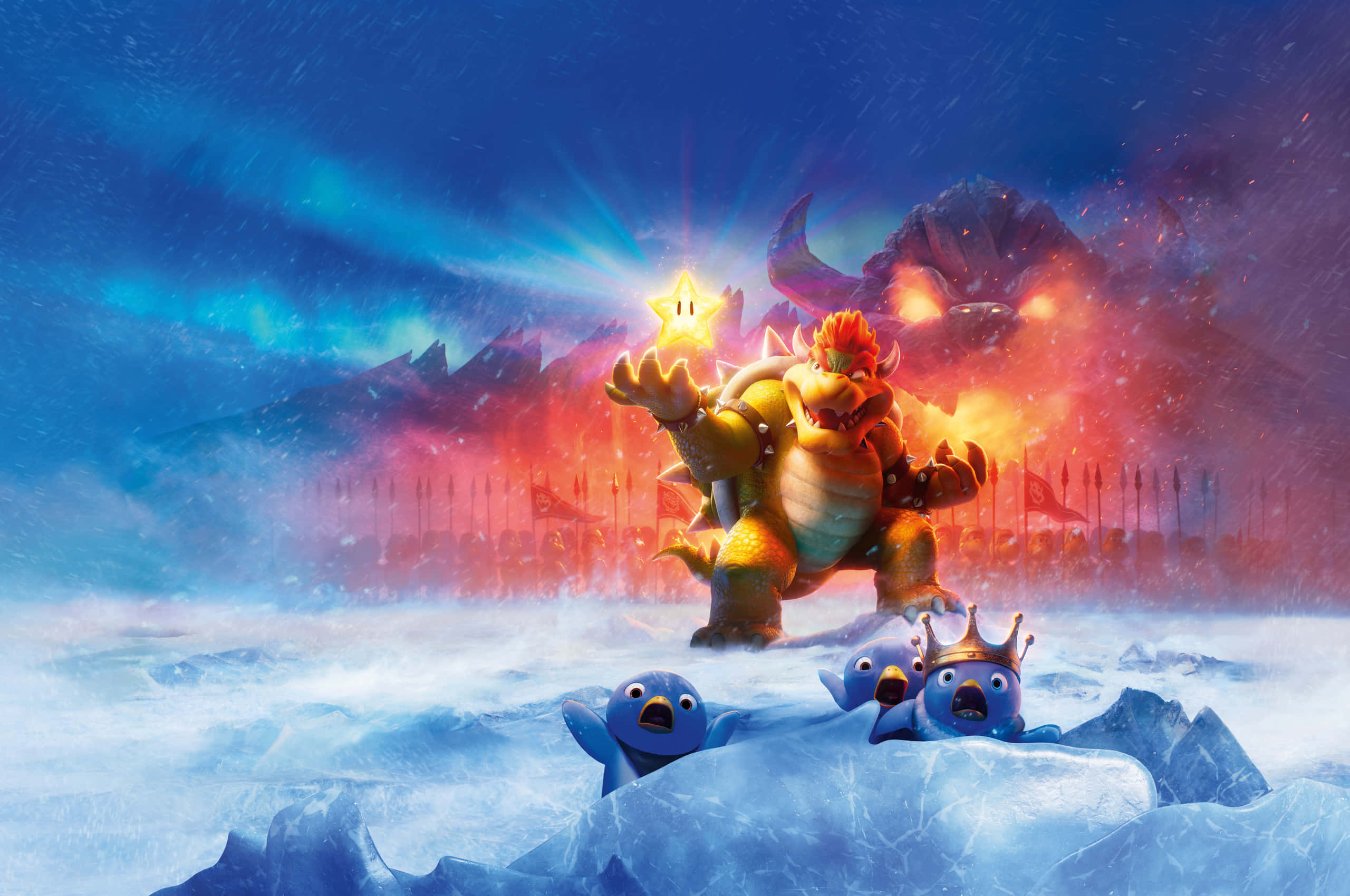 Bowser, el Rey de los Koopas, Gobernando el Reino Champiñón Fondos de pantalla
