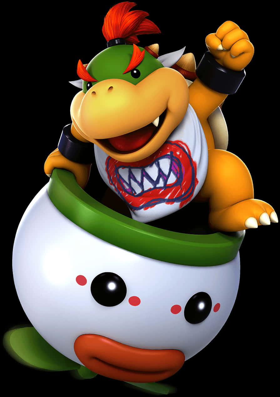 Bowser Jr. en el Auto Koopa Claw Fondos de pantalla