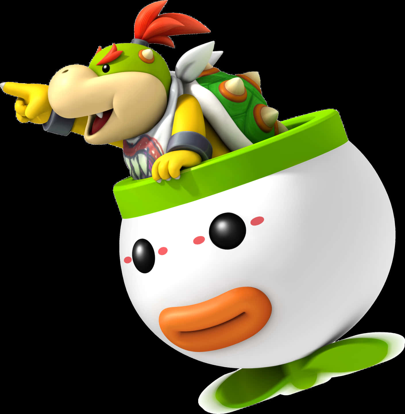 Bowser Jr. en el Koopa Clown Car Fondos de pantalla