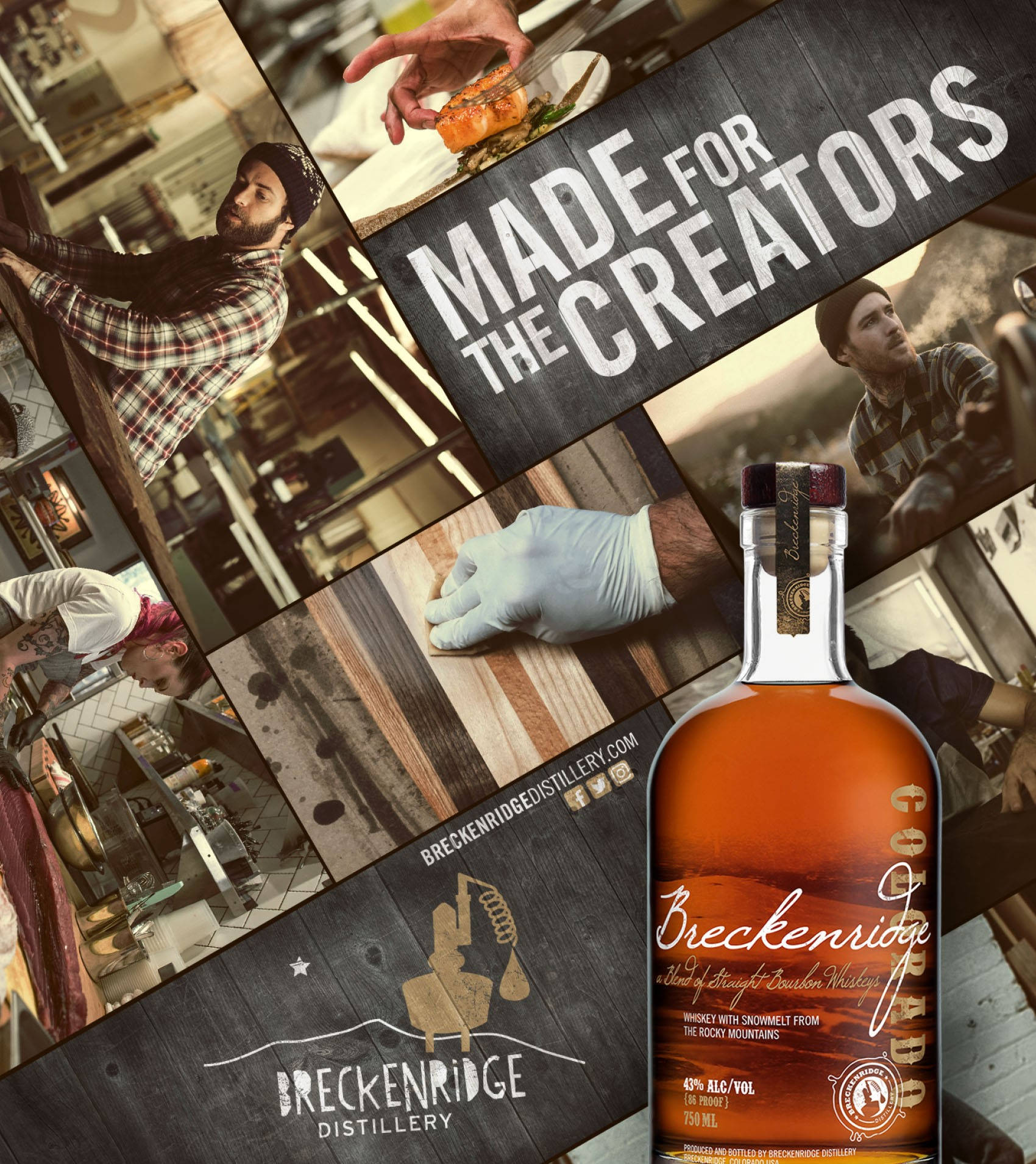Breckenridge Distillery, Donde el Espíritu se Encuentra con la Tradición Fondos de pantalla