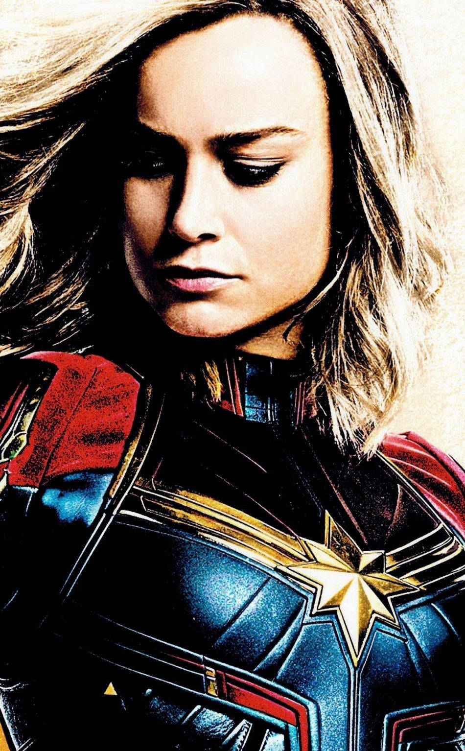 Brie Larson Capitana Marvel iPhone Fondos de pantalla