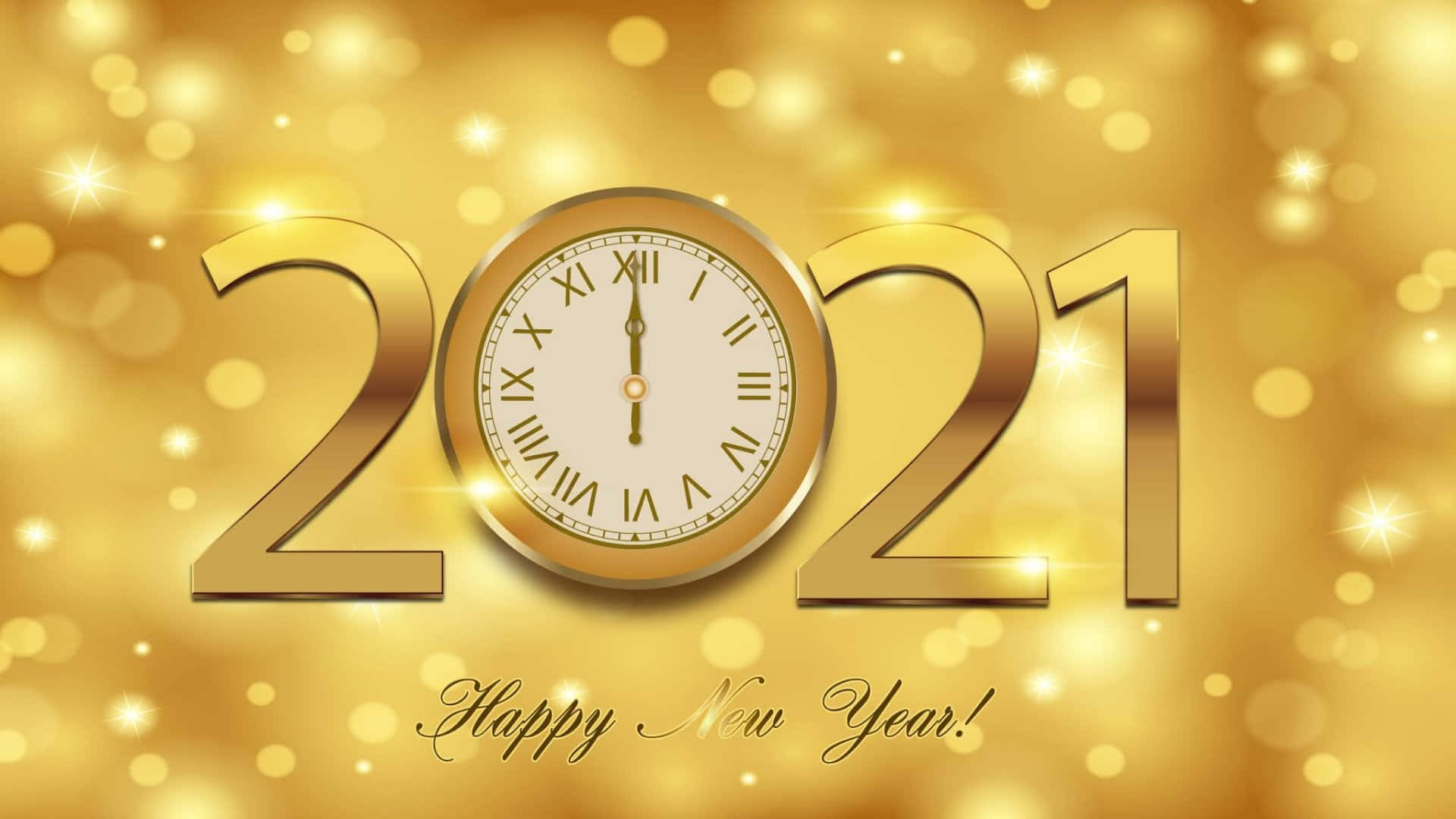 Brilla Intensamente 2021: Una Feliz Celebración de Año Nuevo Fondos de pantalla