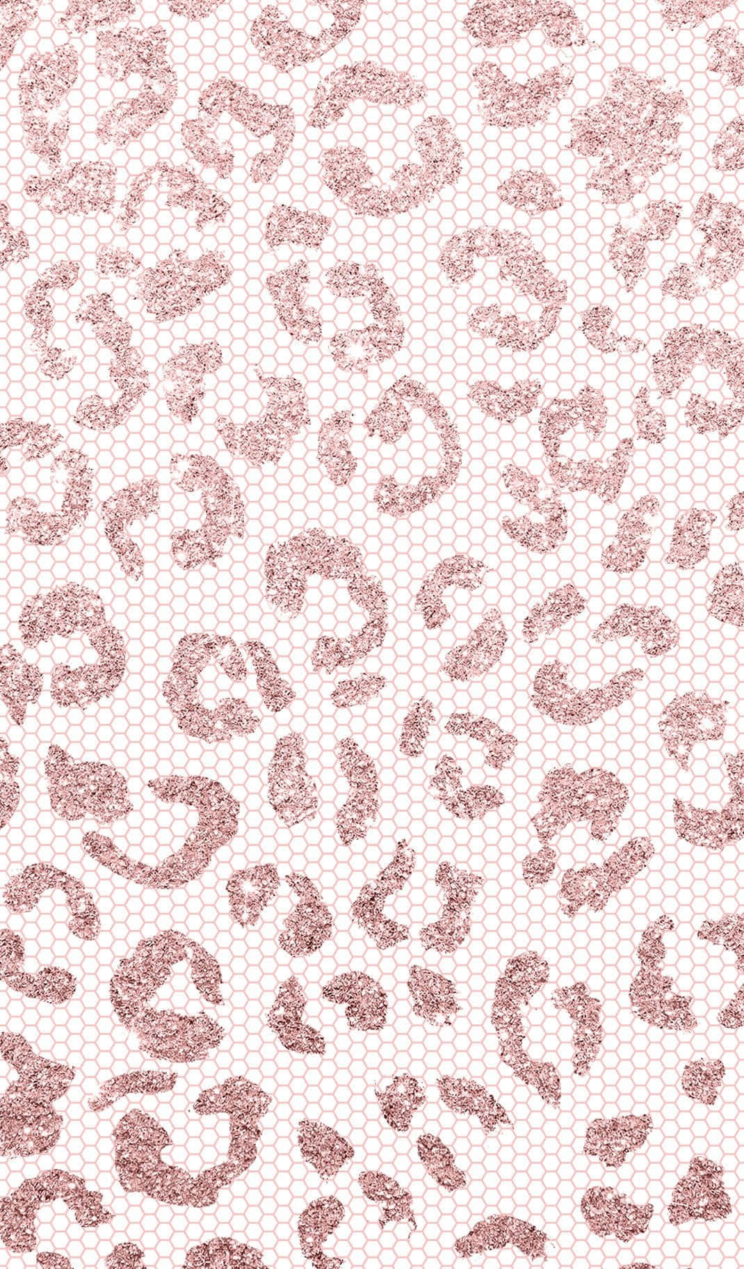 Brilla intensamente con el fondo de pantalla de leopardo con brillantina Fondos de pantalla