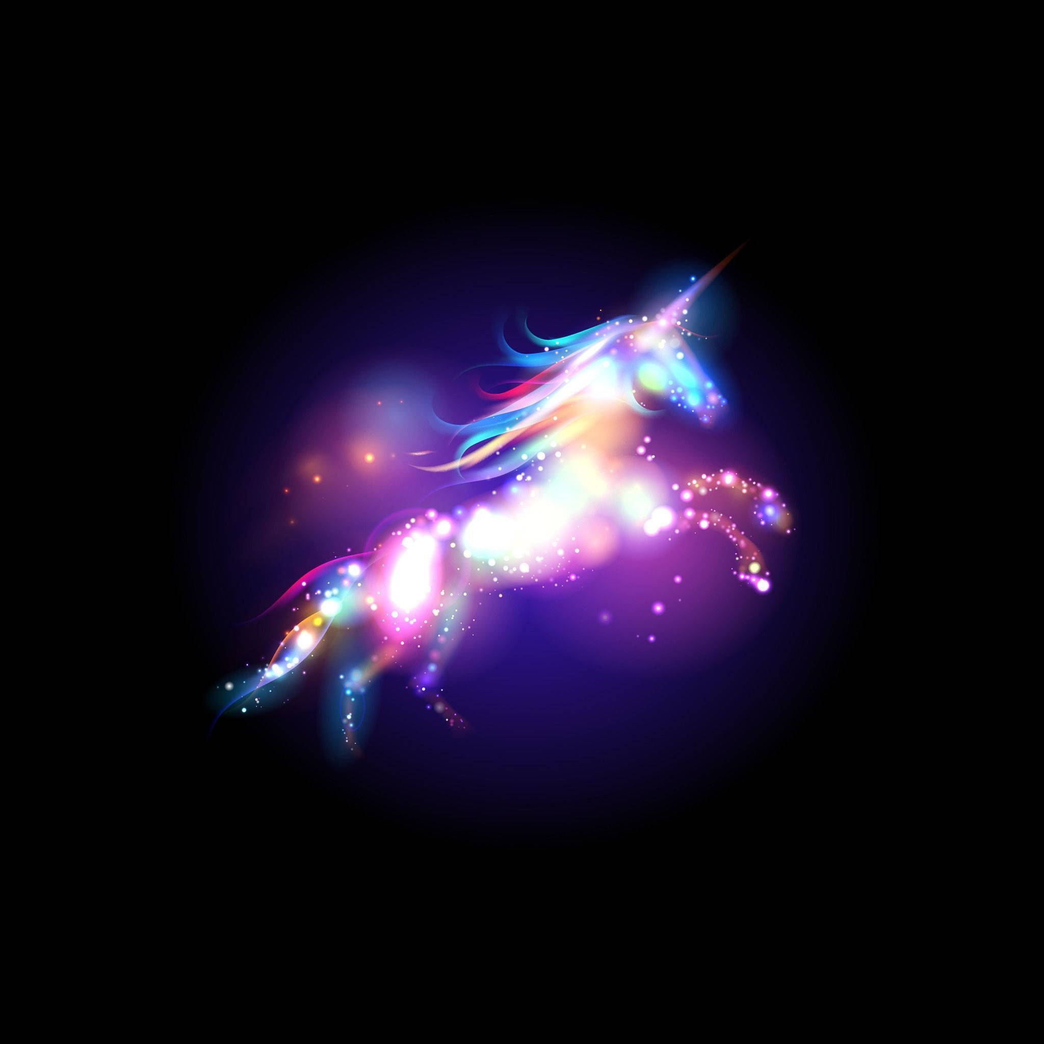 Brillo y Unicornios Saltando Fondos de pantalla
