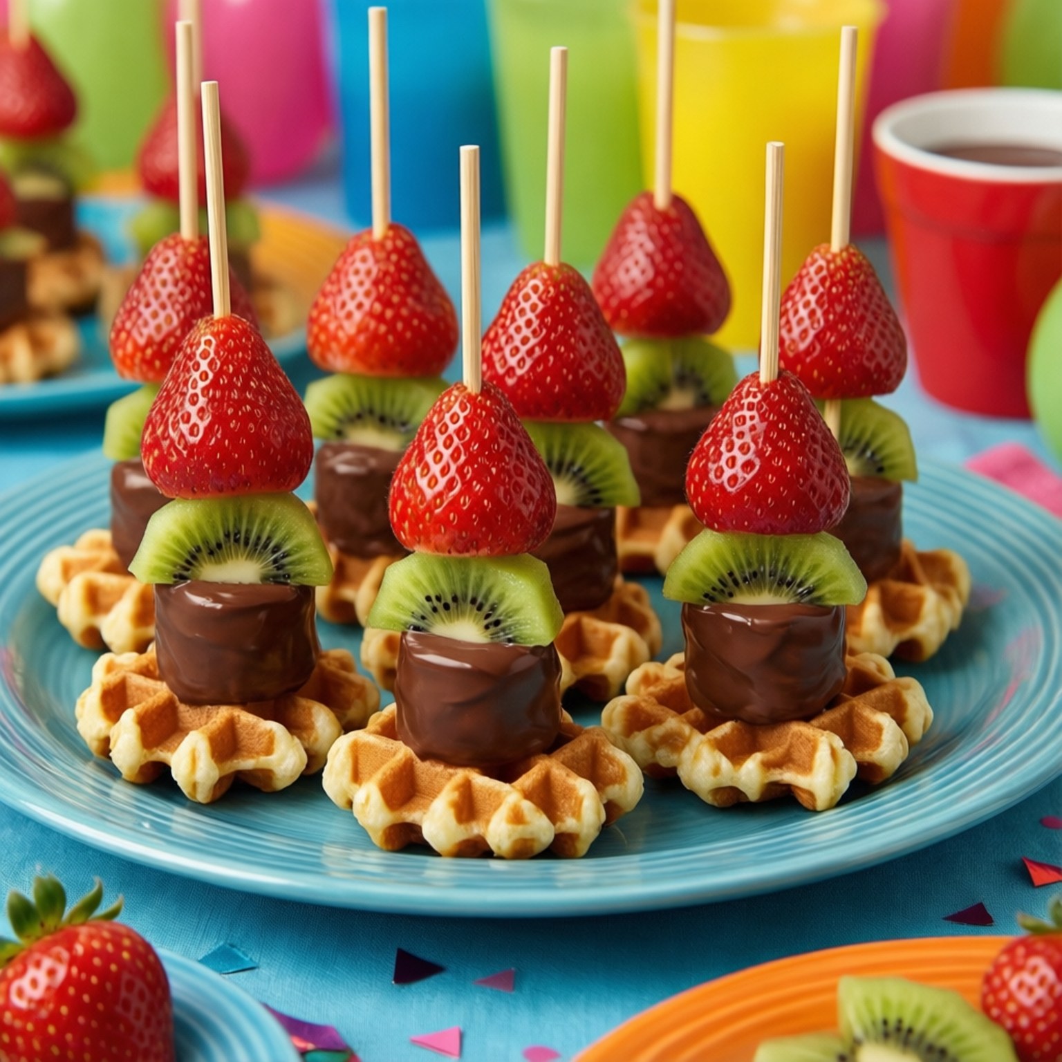 Brochetas de Waffle Mini Fondos de pantalla