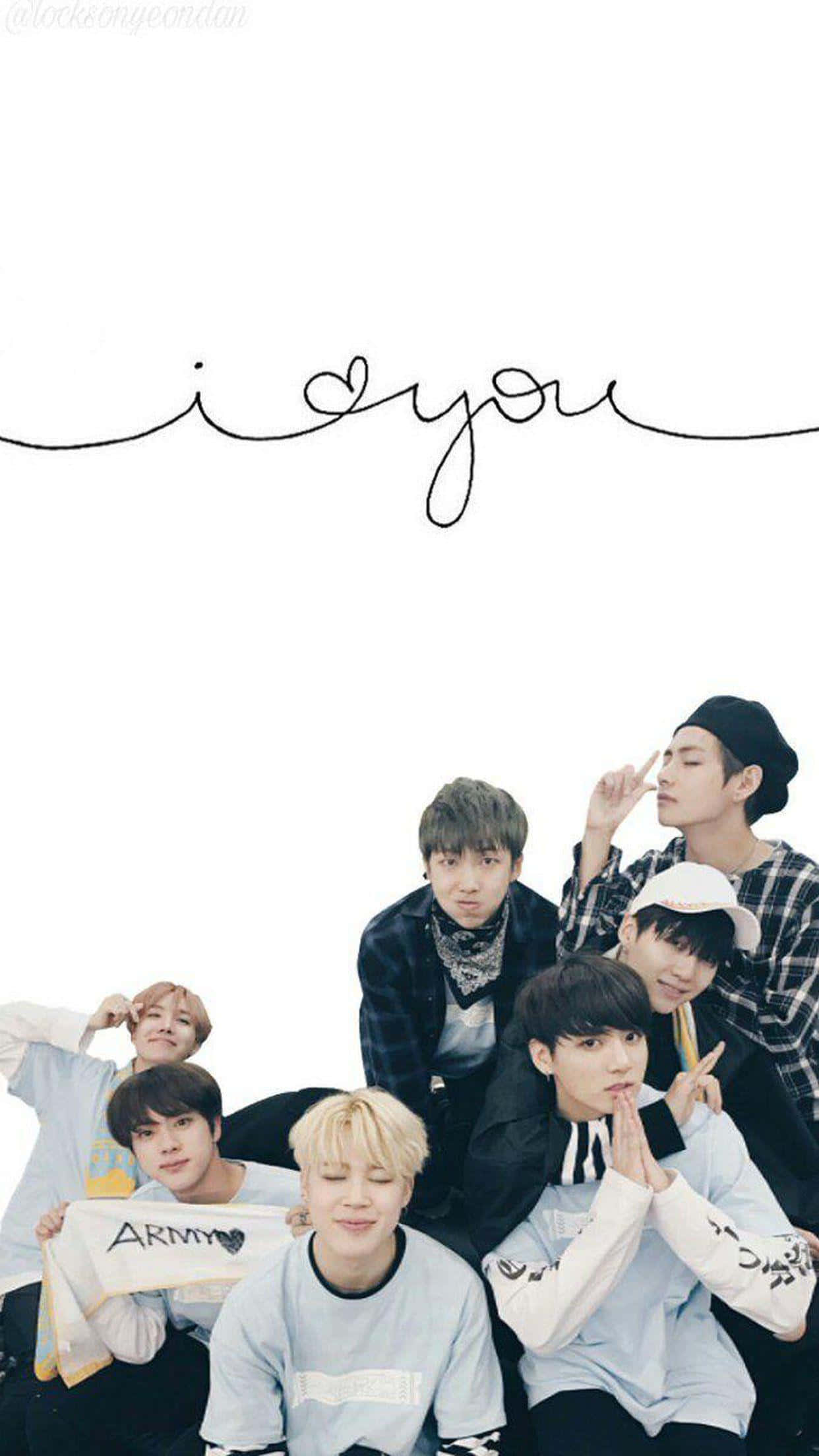 BTS Amor iPhone Fondos de pantalla