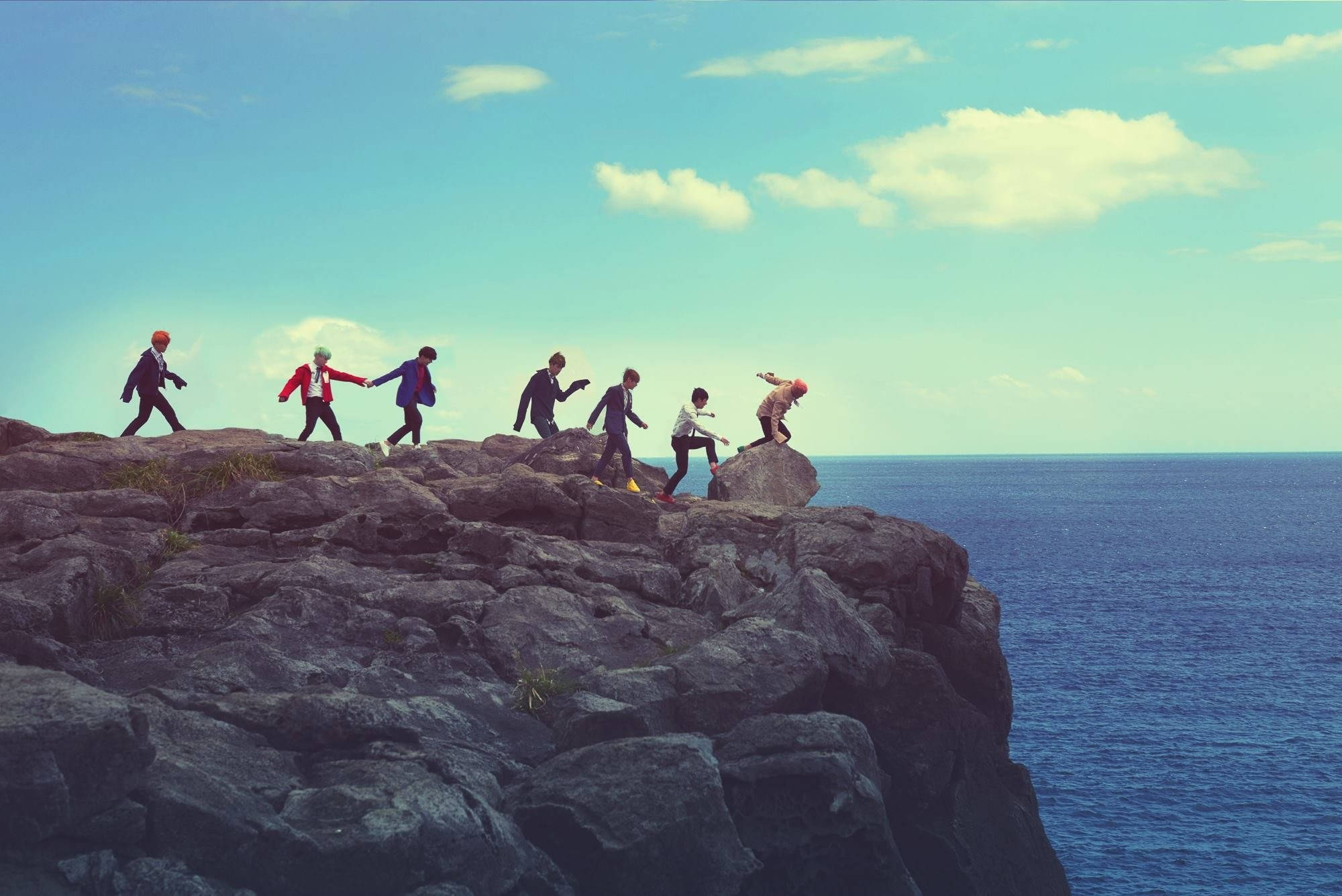 BTS Bon Voyage Grupo de K-Pop Fondos de pantalla