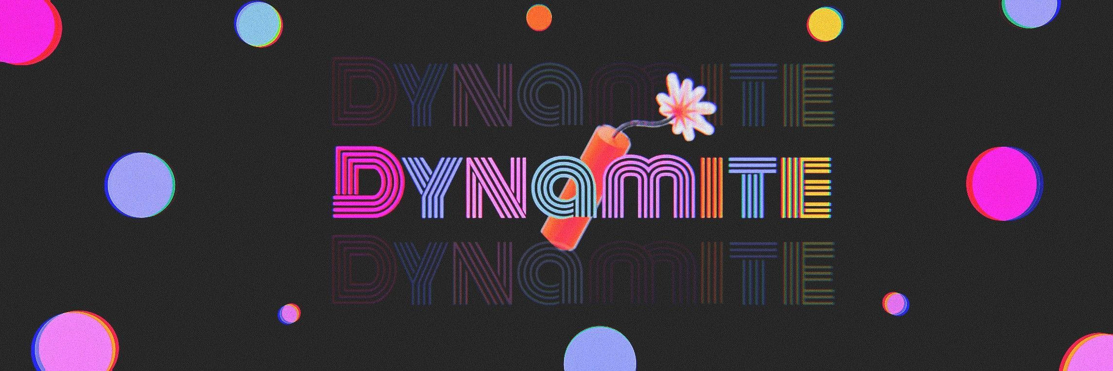 BTS Dynamite con Flor para Laptop Fondos de pantalla
