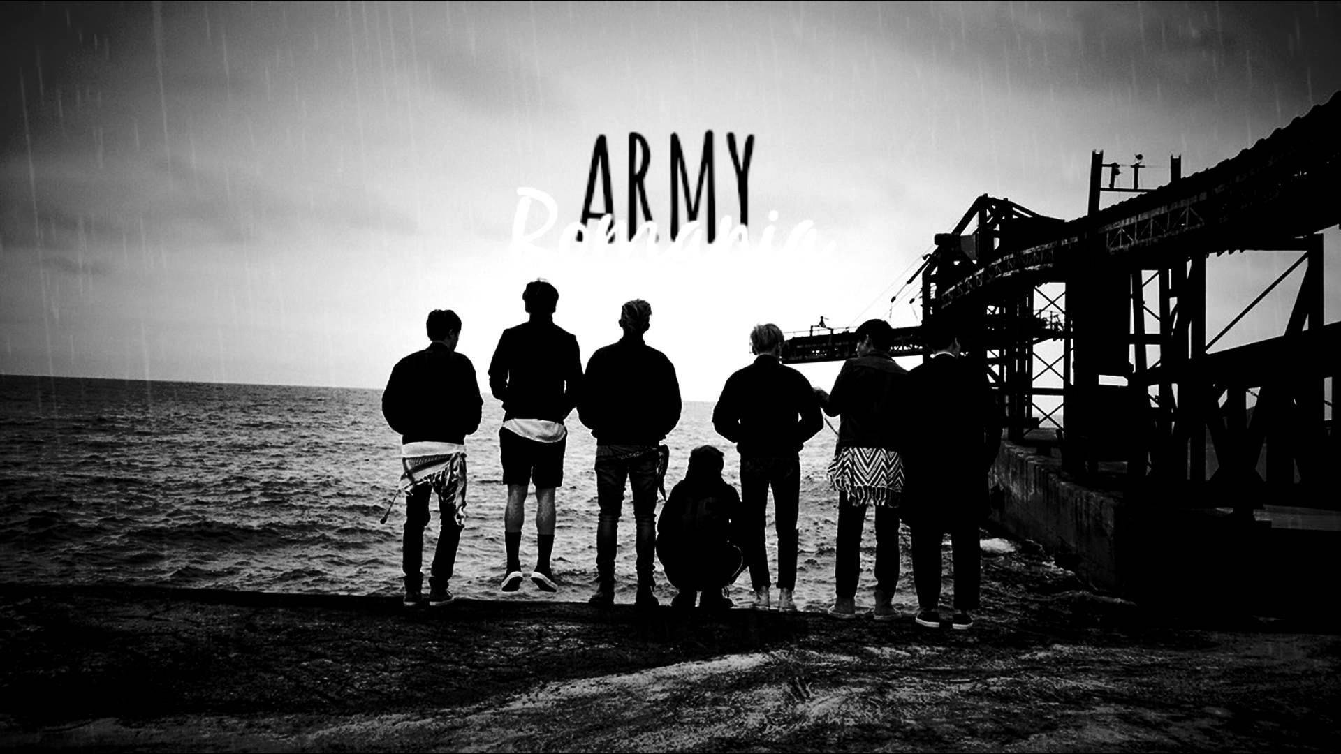 Bts Estético Blanco y Negro Fondos de pantalla