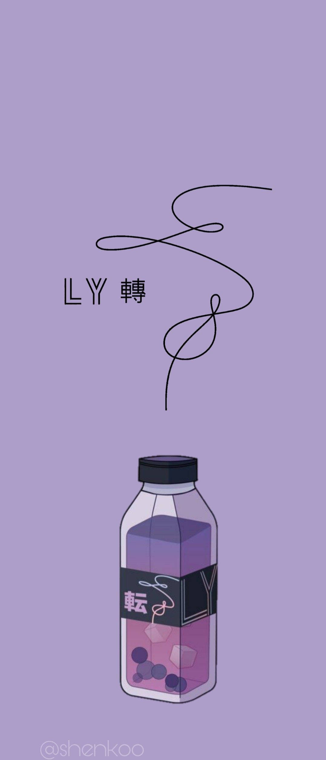 BTS Estético Love Yourself Púrpura Fondos de pantalla