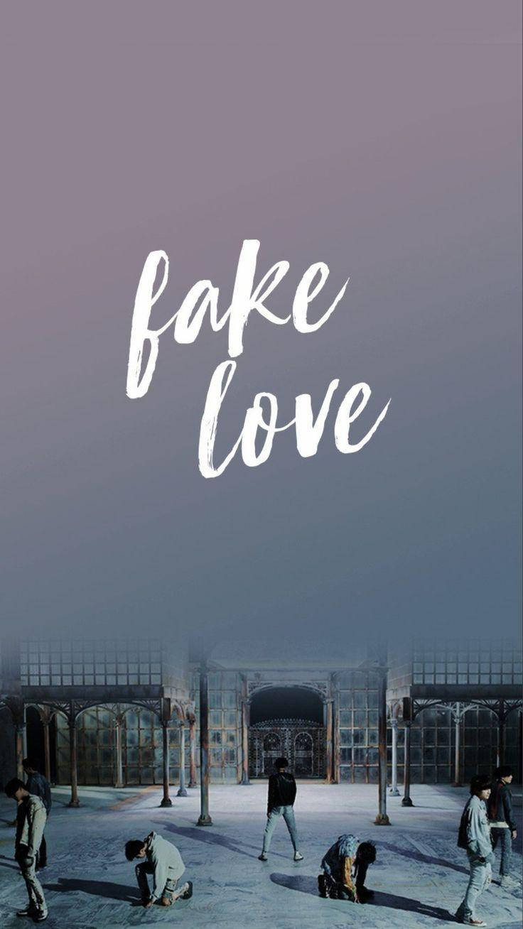BTS Fake Love Degradado Desvaneciente Fondos de pantalla