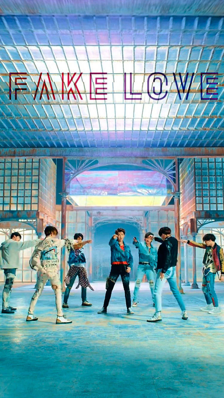 BTS Fake Love Grupo