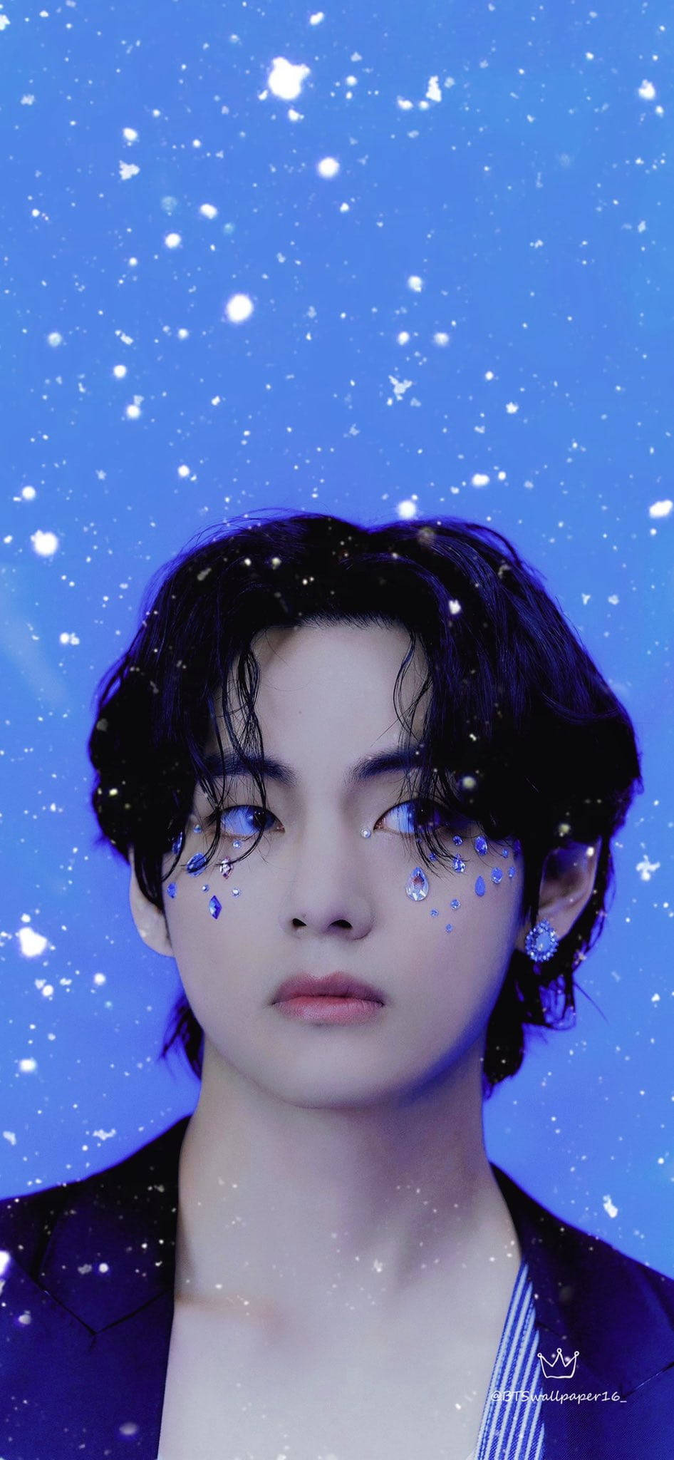 BTS Tae Hyung Joyas Faciales Fondos de pantalla