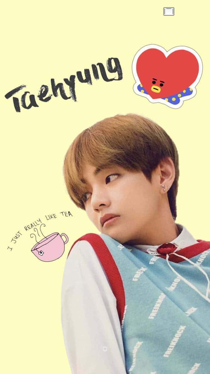 BTS V haciendo una declaración Fondos de pantalla