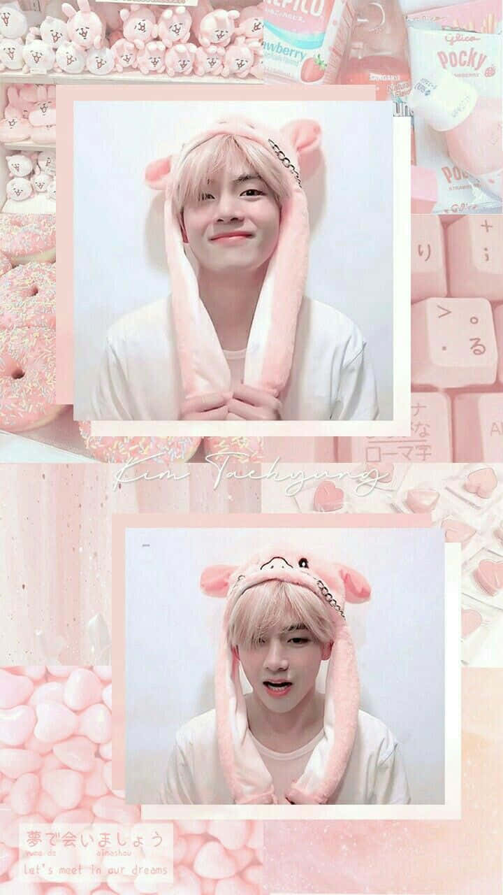 BTS V posa para la cámara Fondos de pantalla