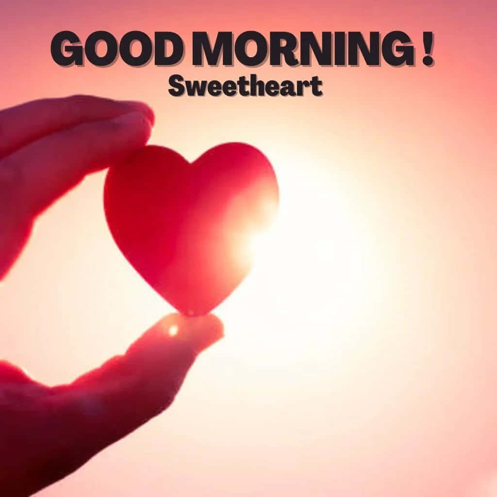Buenos Días Corazón Silueta de Corazón Fondos de pantalla