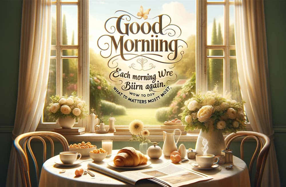 Buenos Días Mi Amor Cita Inspiradora Fondos de pantalla