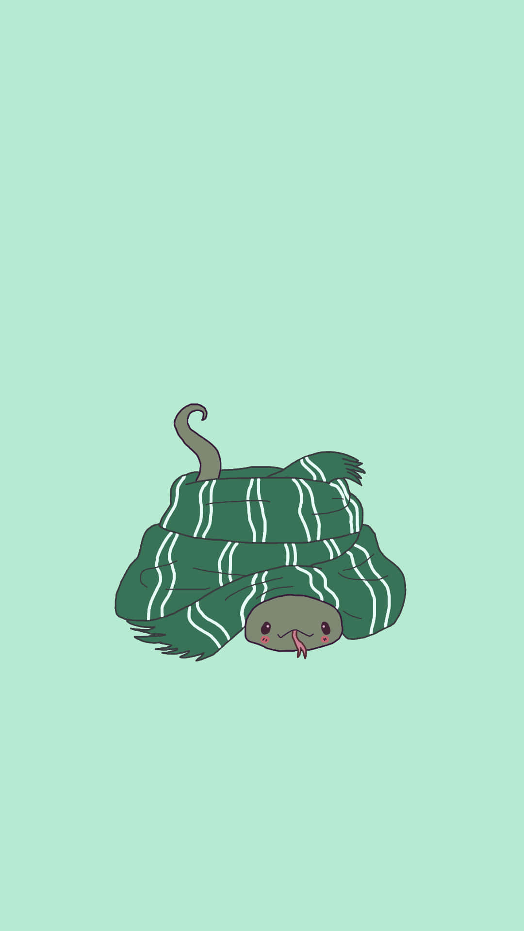 Bufanda de Serpiente Slytherin Linda Fondos de pantalla