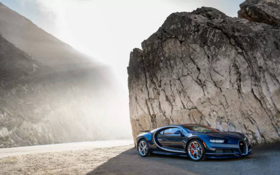 Bugatti Chiron Negro 4K Fondos de pantalla