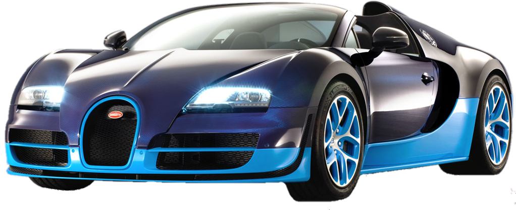 Bugatti Veyron Grand Sport azul y negro Fondos de pantalla