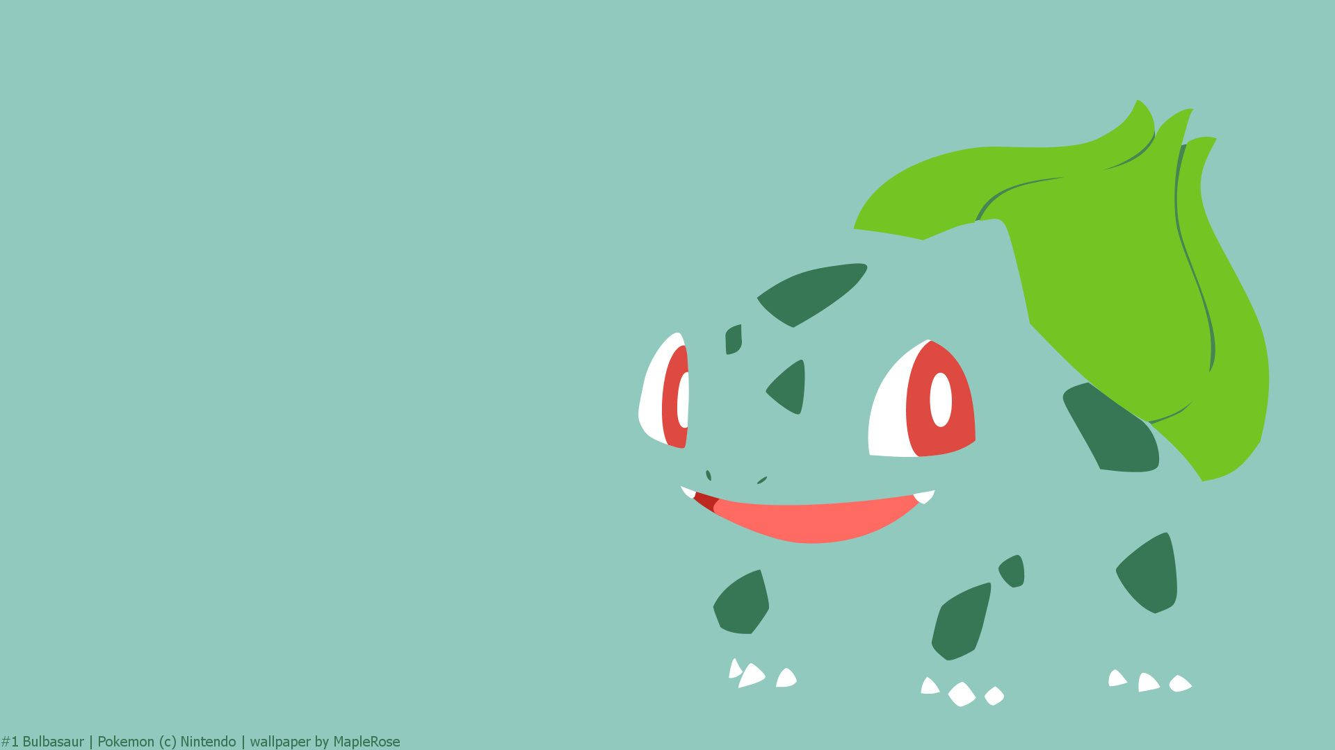 Bulbasaur Lindo y Tierno Fondos de pantalla