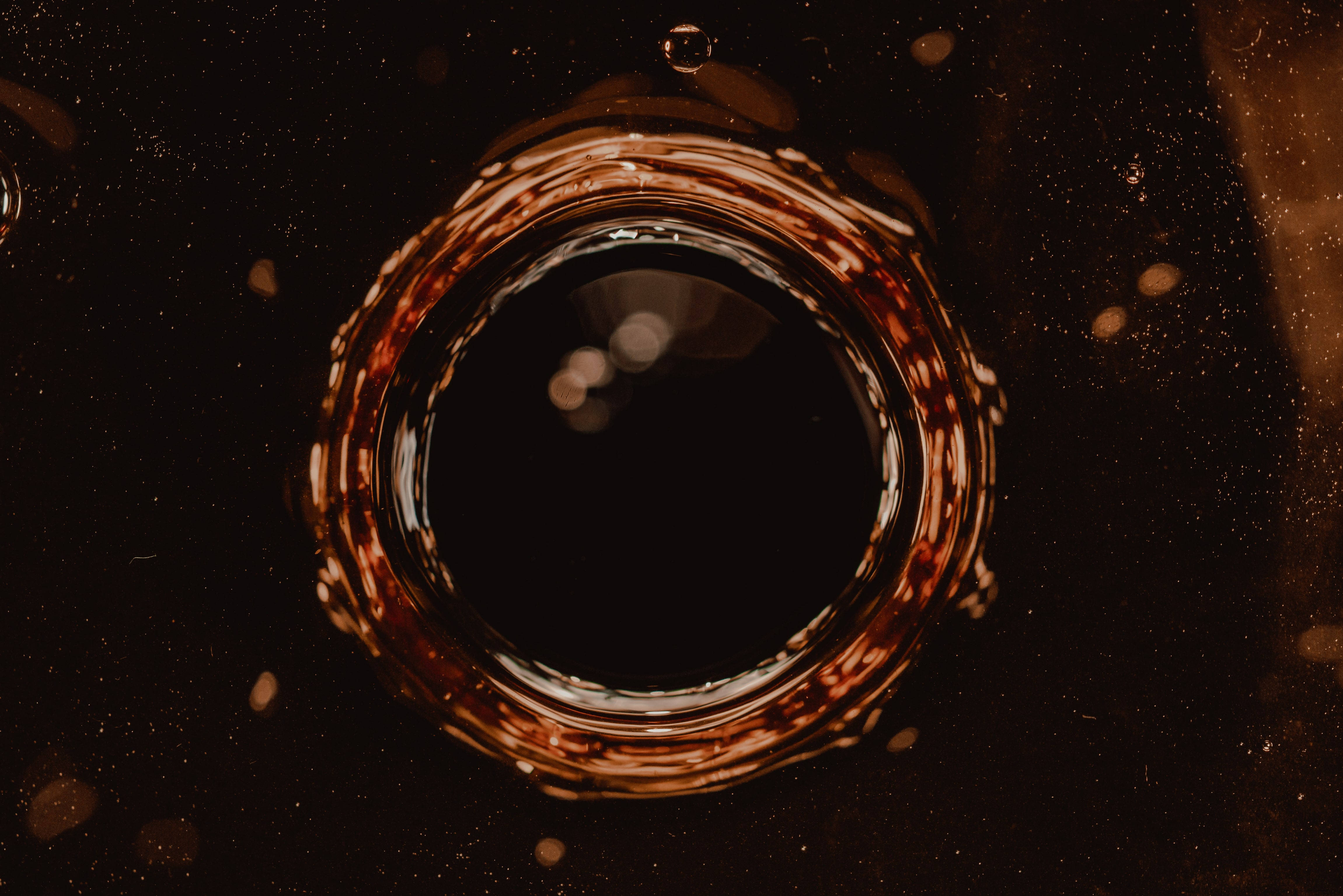 Burbuja de líquido oscuro Fondos de pantalla
