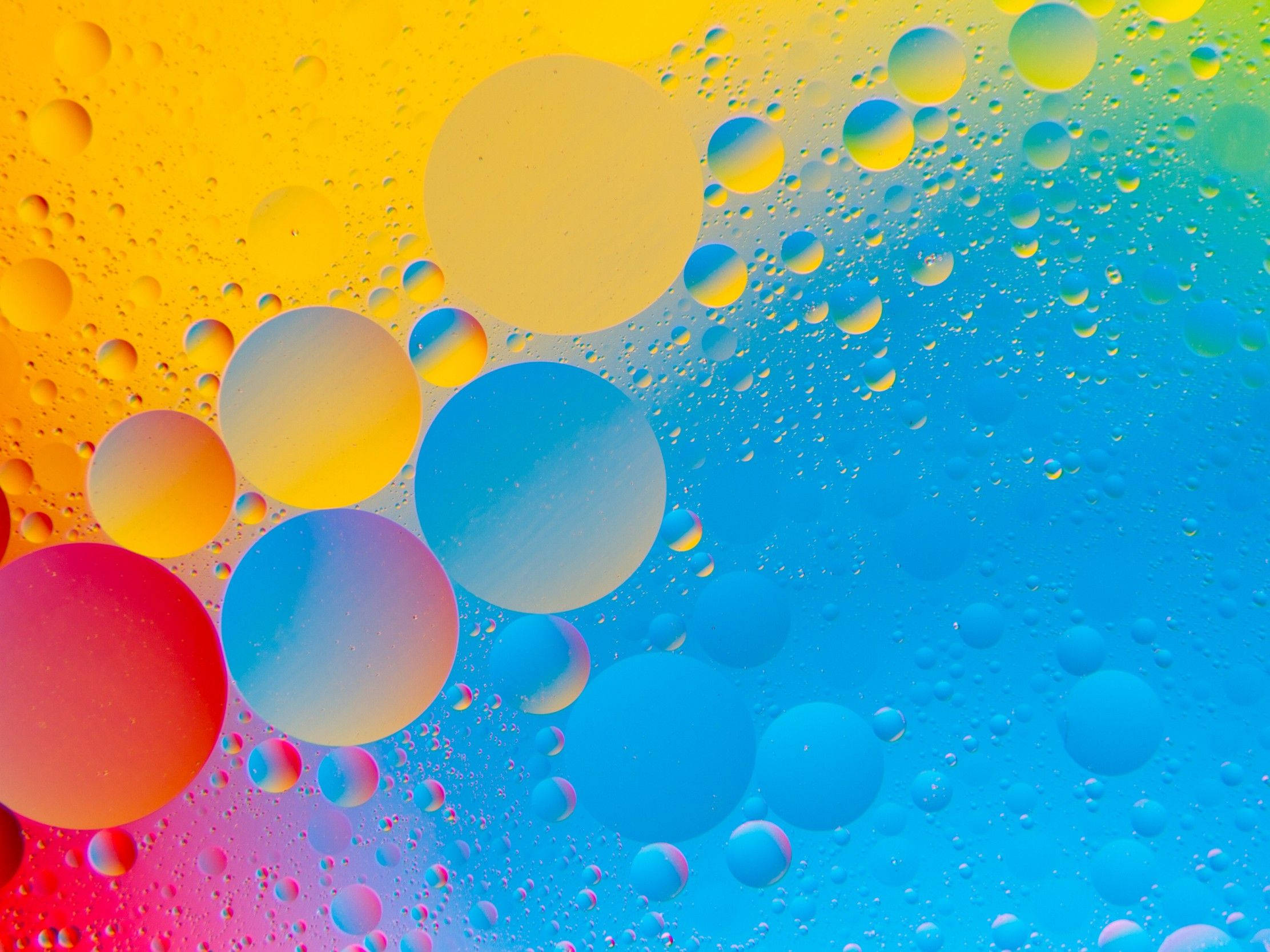 Burbujas Coloridas para iPad Pro Fondos de pantalla
