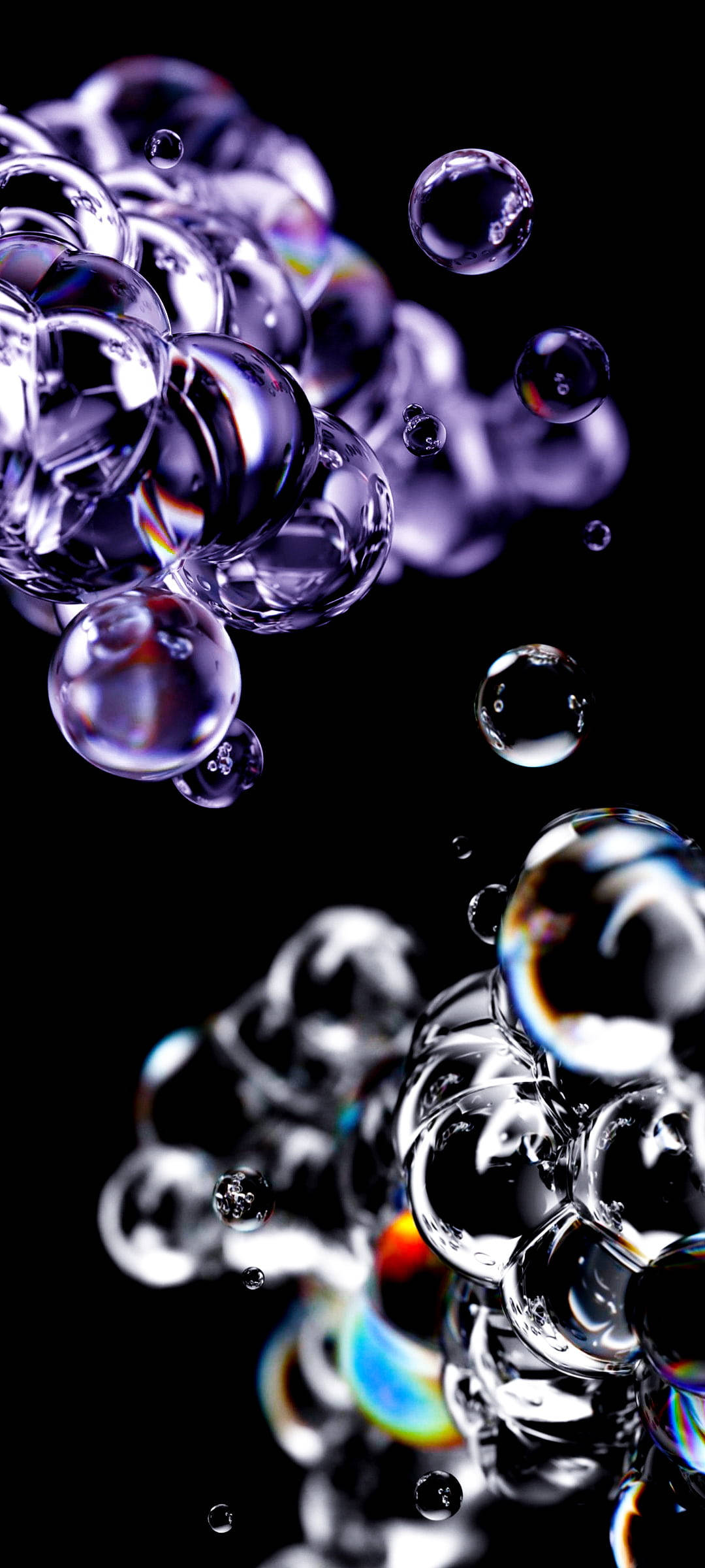 Burbujas de Agua Para Samsung S20 FE Fondos de pantalla