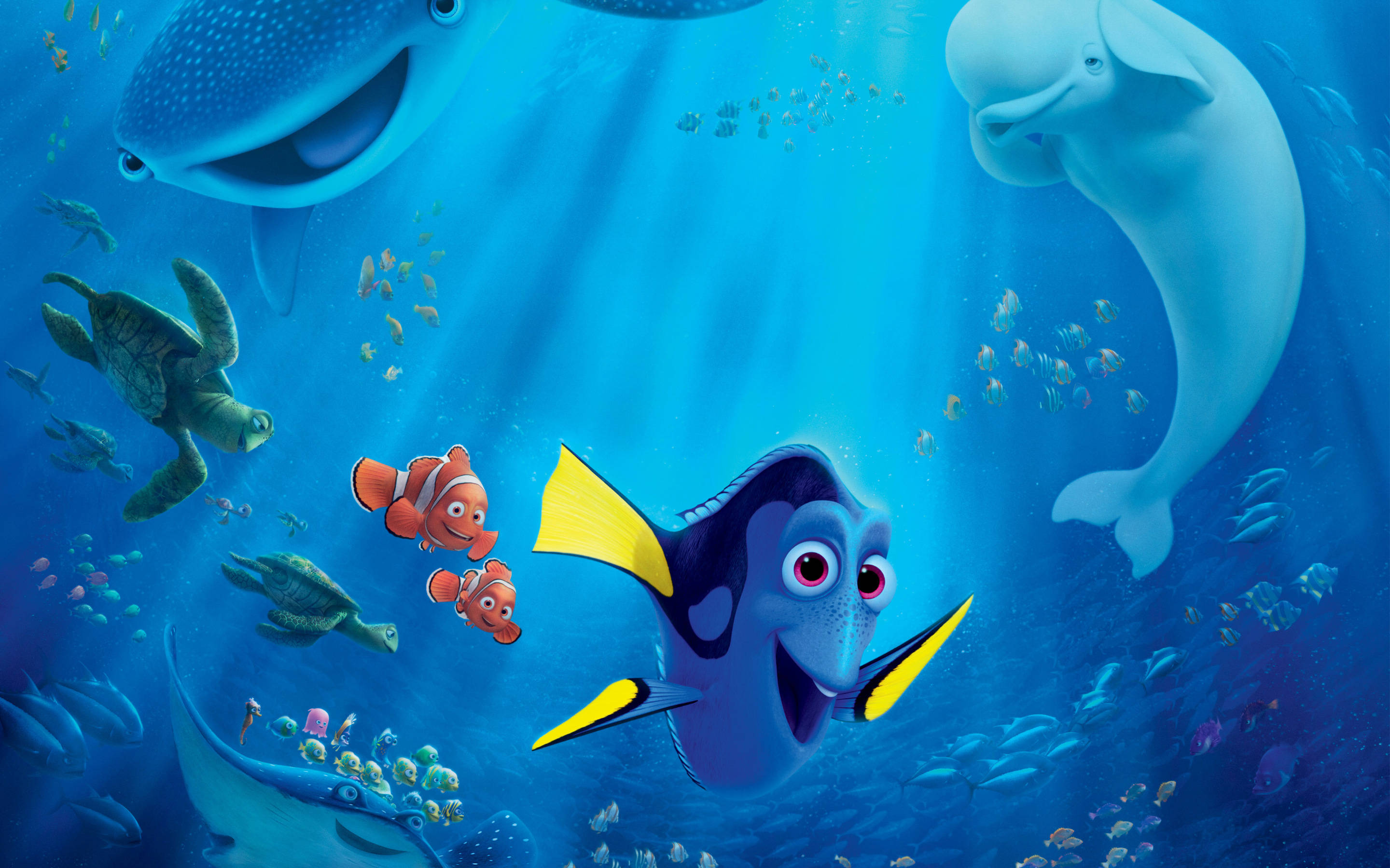 Buscando a Dory y Nemo Disney 4K Ultra Wide Fondos de pantalla