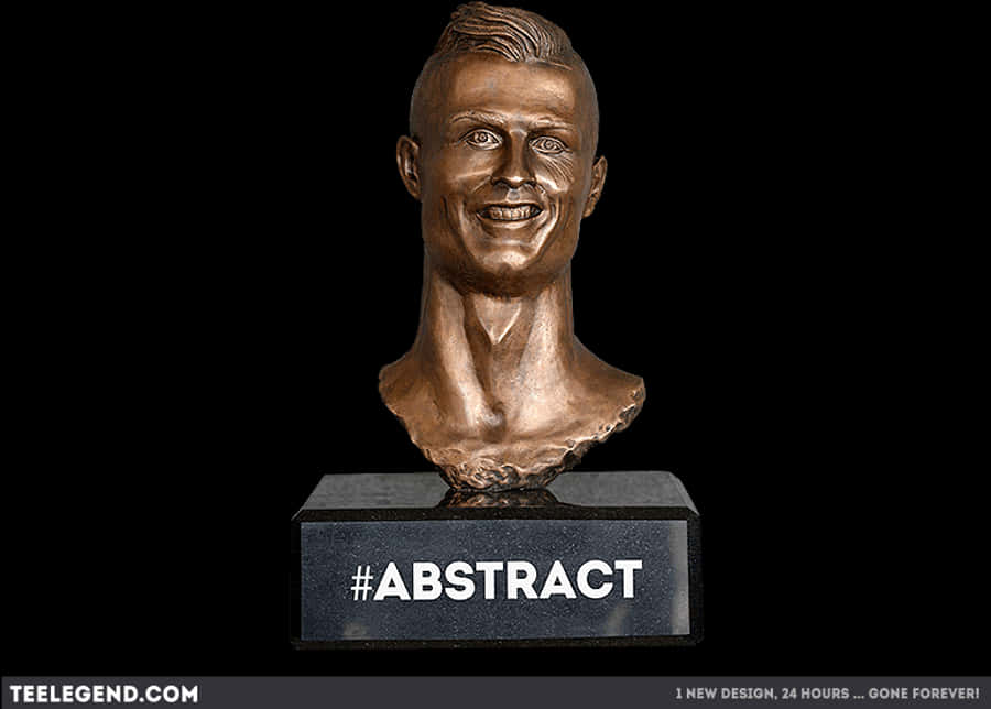 Busto abstracto de Cristiano Ronaldo Fondos de pantalla
