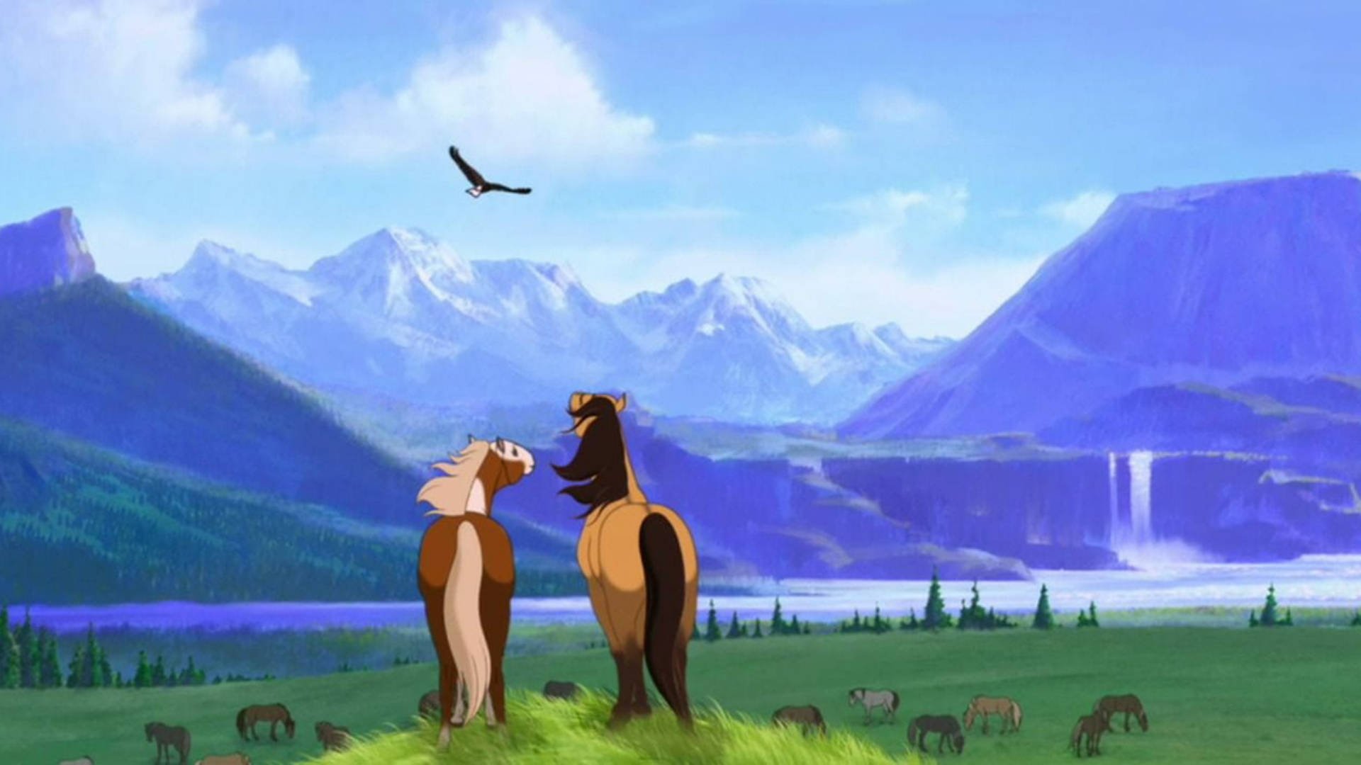 Caballos de la película Spirit: El Corcel Indomable