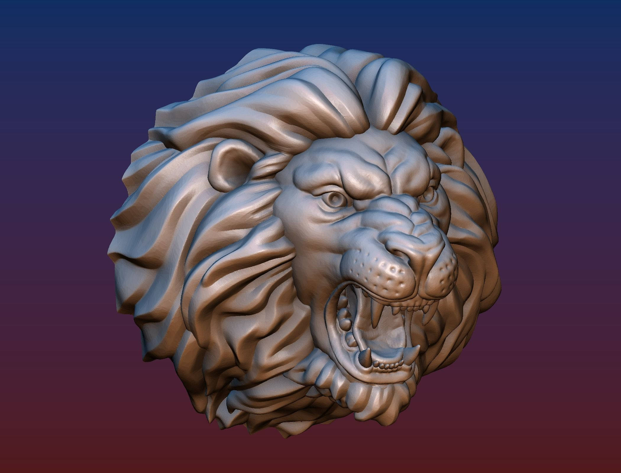 Cabeza de León de Roca Fondos de pantalla
