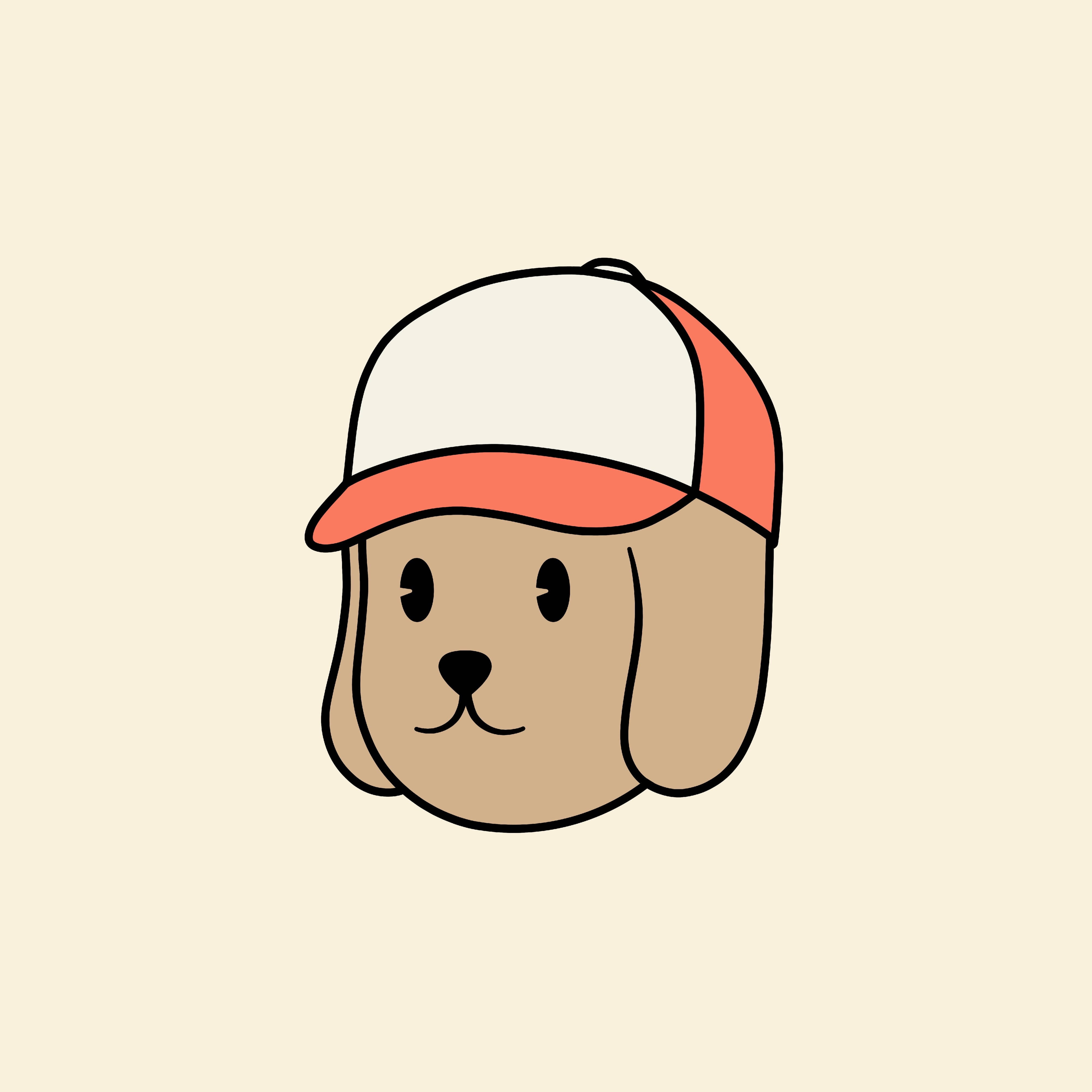 Cabeza de Perro Sabueso Caricatura Fondos de pantalla