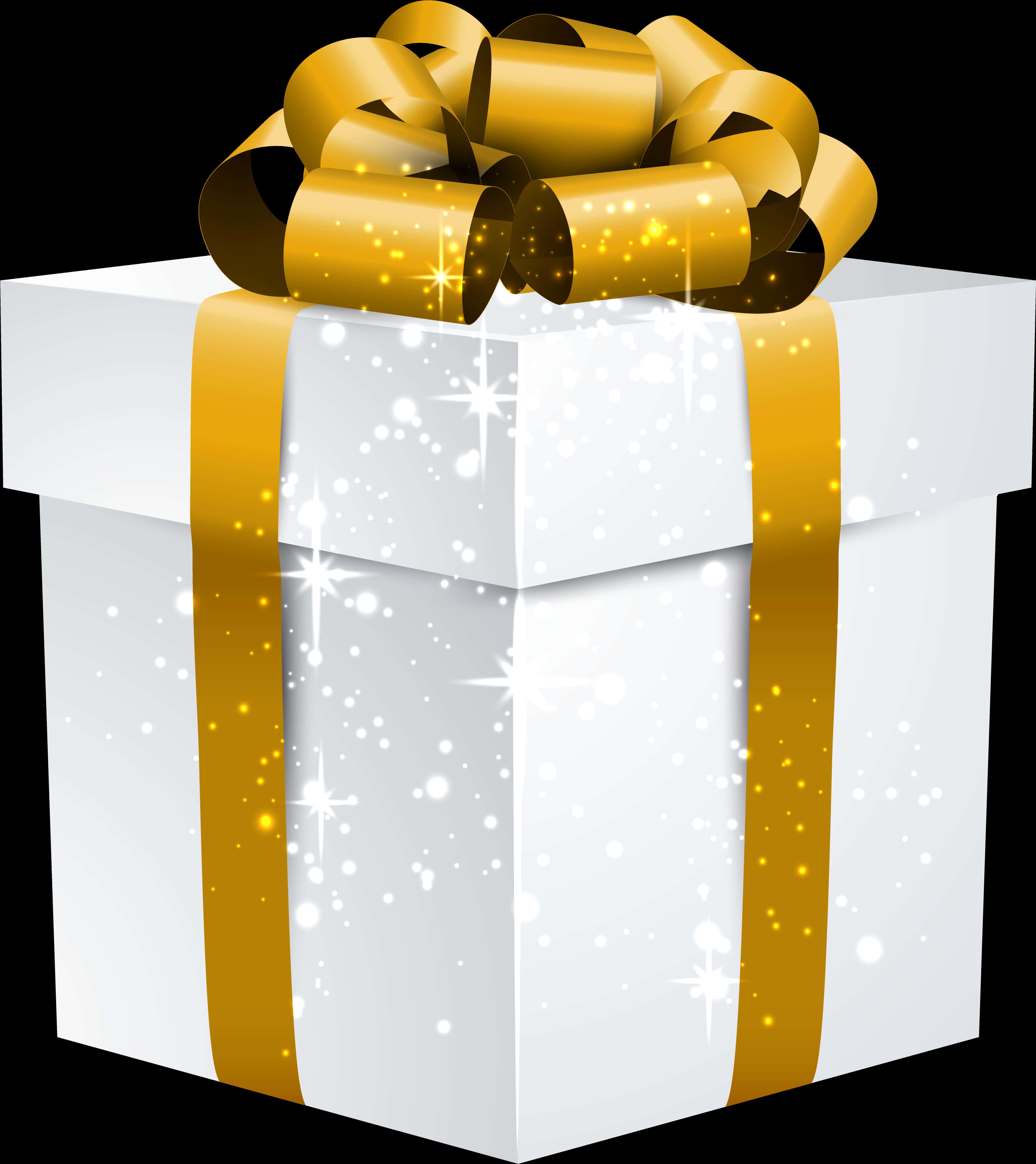 Caja de Regalo Navideña Brillante Fondos de pantalla