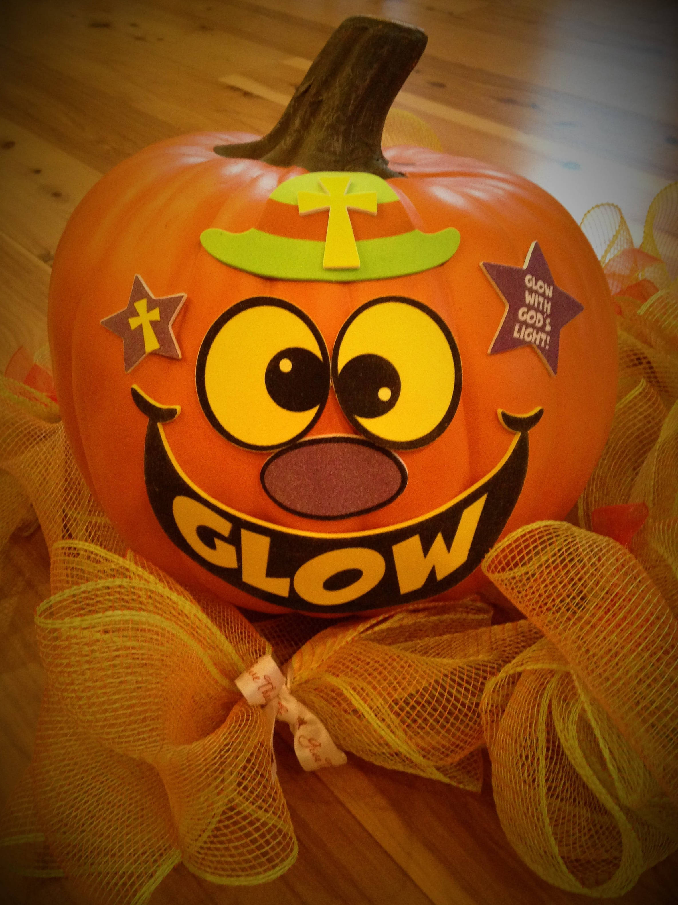 Calabaza Cristiana de Halloween Linda Fondos de pantalla