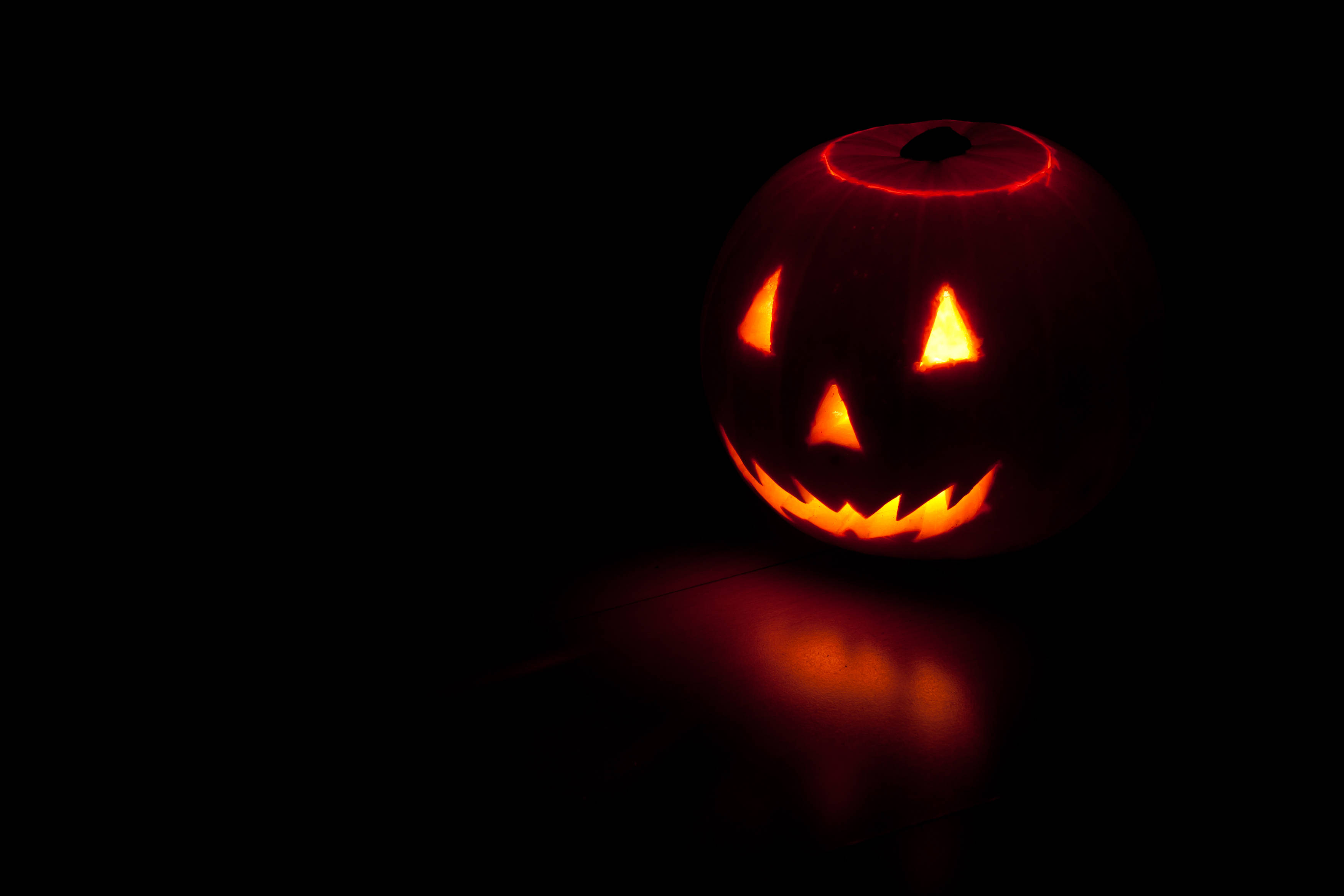 Calabaza sonriente en Halloween Fondos de pantalla