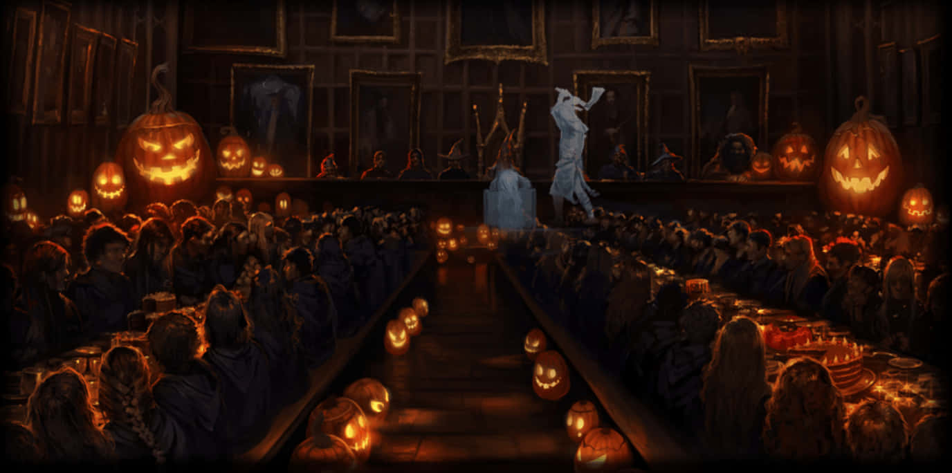 Calabazas Brillantes de Halloween de Harry Potter Fondos de pantalla