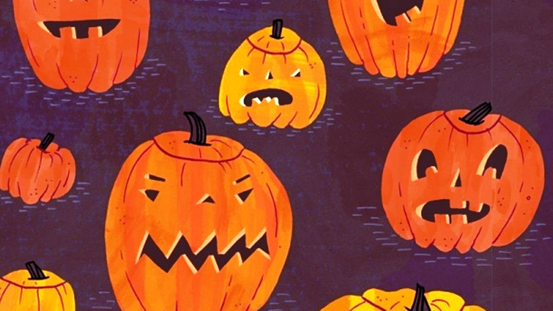 Calabazas de Halloween lindas y estéticas Fondos de pantalla