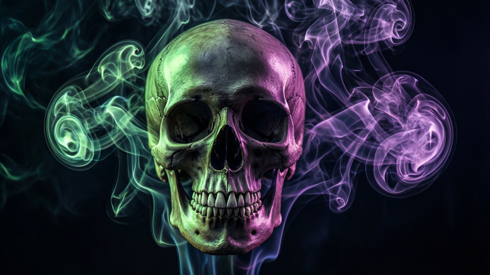 Calavera de Humo Fondos de pantalla