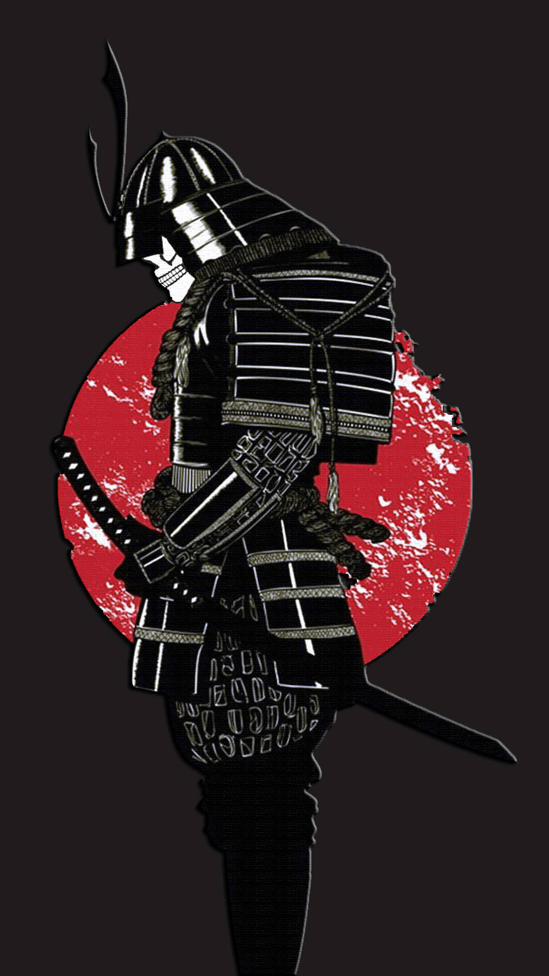 Calavera de Samurái Japonés Fondos de pantalla