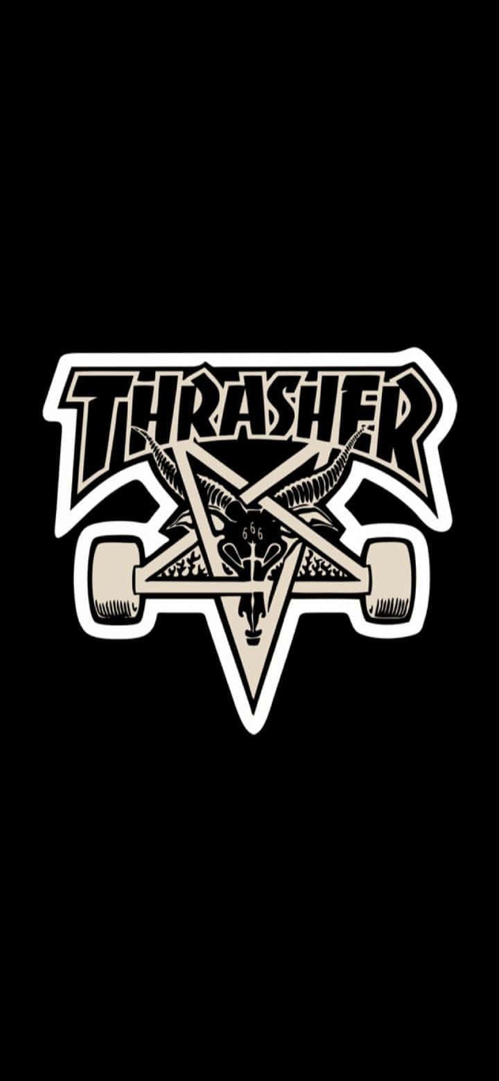 calcomanía del logo de Thrasher Fondos de pantalla