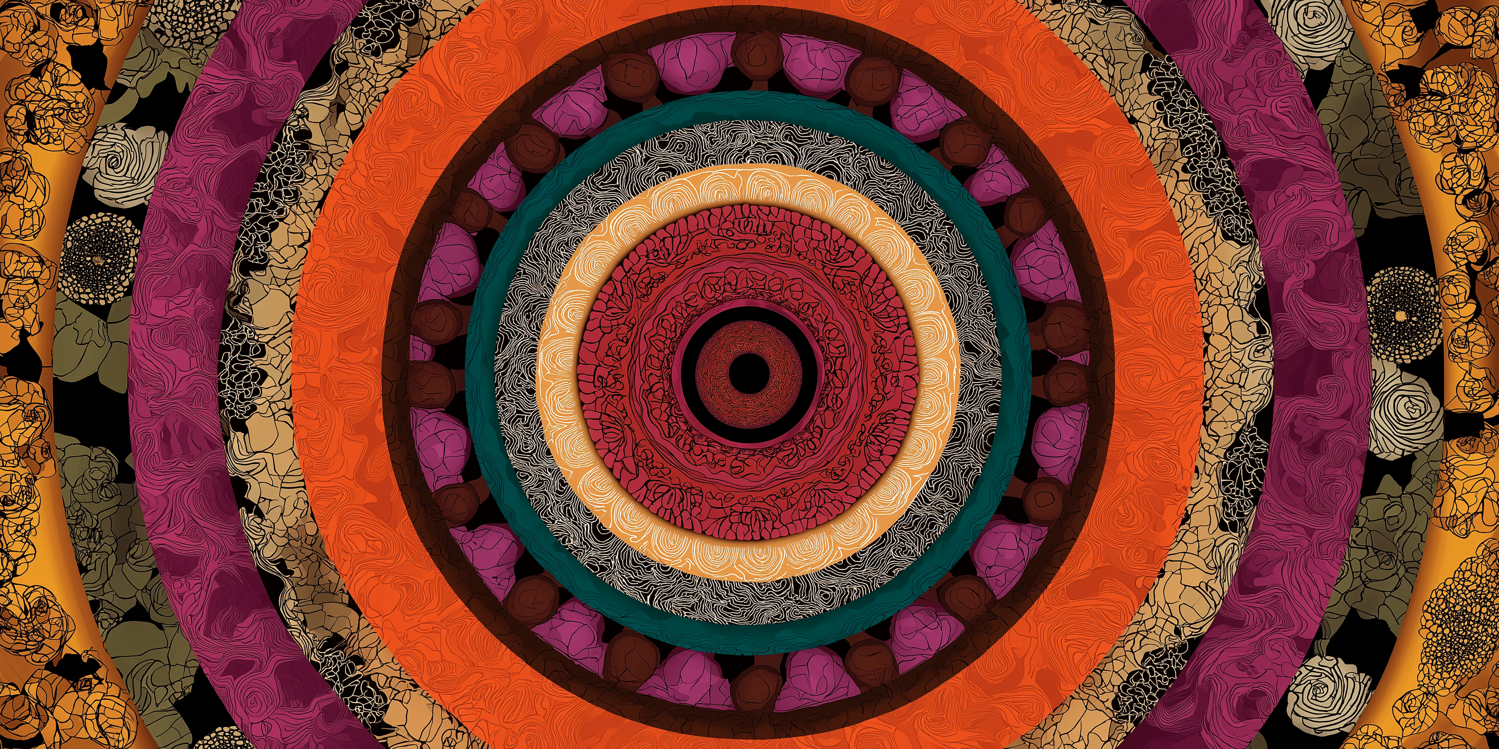 Caleidoscopio Cultural Tradicional Fondos de pantalla
