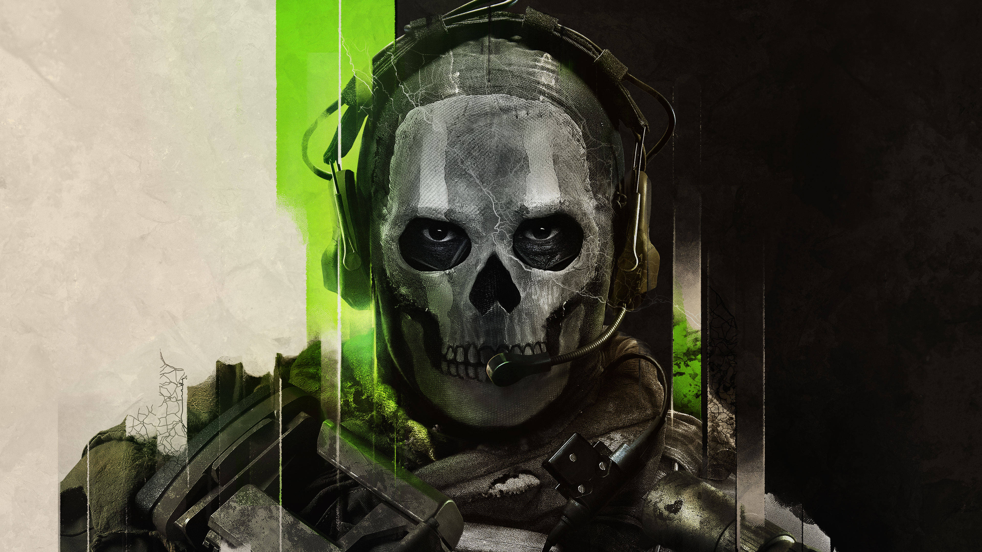 Call Of Duty Ghost minimalista 4K Fondos de pantalla