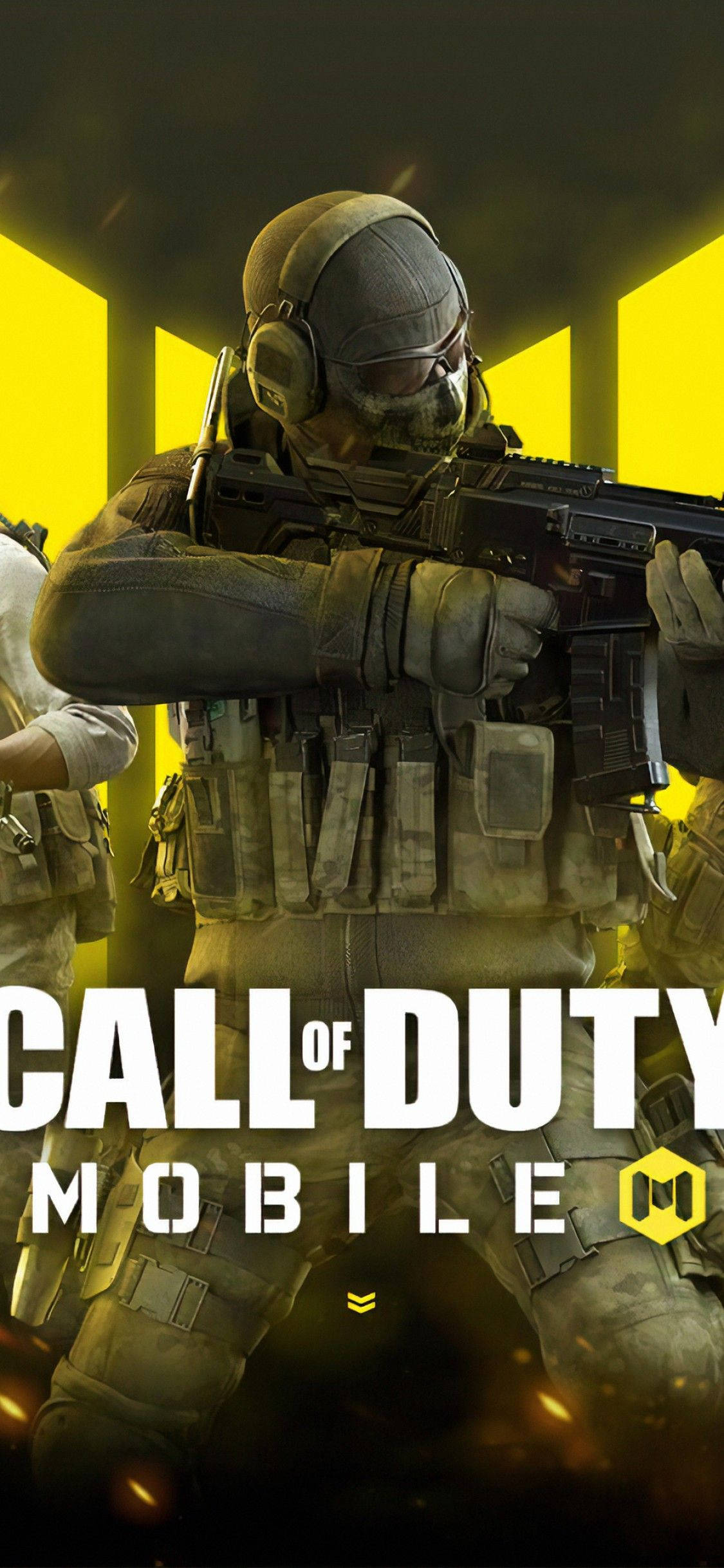 Call Of Duty Mobile Logo Ghost Fondos de pantalla